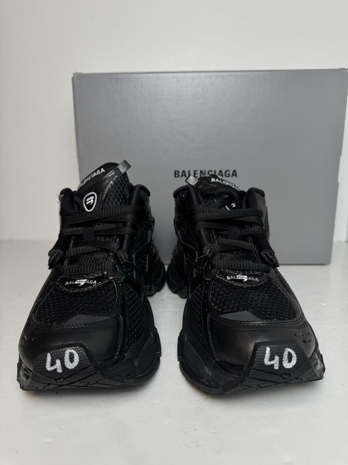 Balenciaga Balenciaga Runner Sneaker Black SZ 40/7 US New w/ Box Defect Size US 7 / IT 37 - 3 Thumbnail