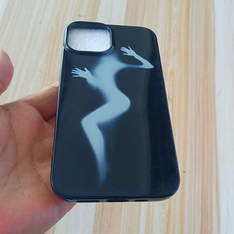 Designer × Other Funny Girl Art Personality IPhone 16 Plus Cover Case Size ONE SIZE - 4 Thumbnail