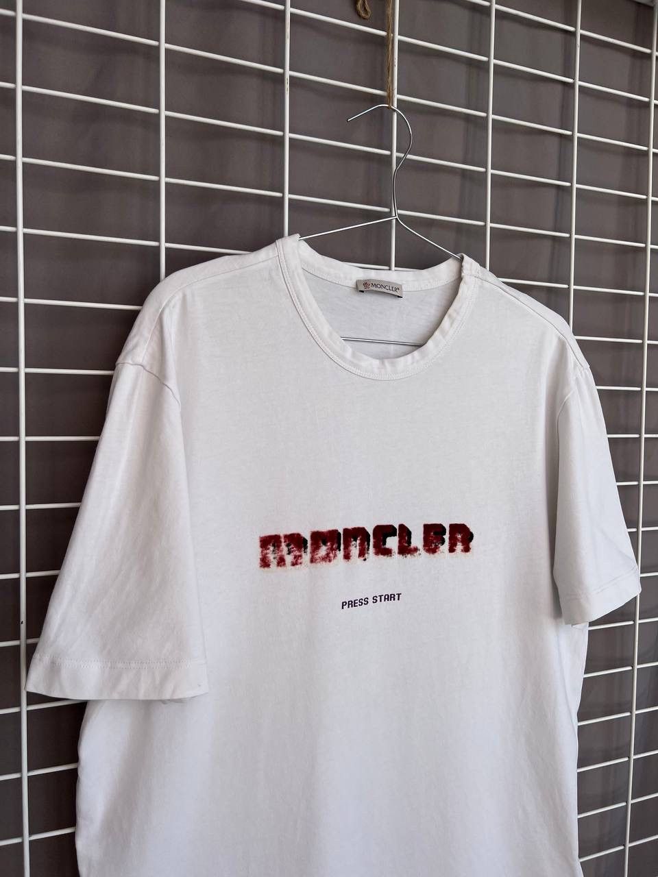 Moncler Moncler Maglia Press Start T-Shirt Mens Size M Short Sleeve Size US M / EU 48-50 / 2 - 3 Thumbnail