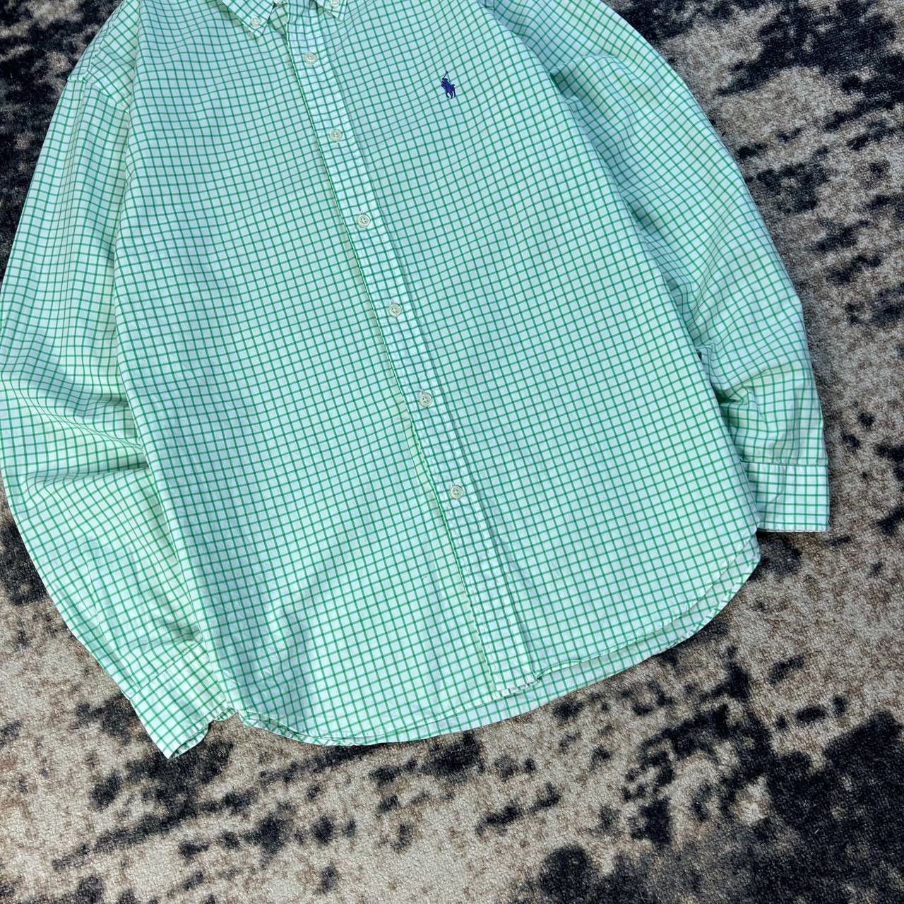 Polo Ralph Lauren Polo Ralph Lauren Luxury Mini Logo Checkered Button Up Shirt Size US L / EU 52-54 / 3 - 3 Thumbnail