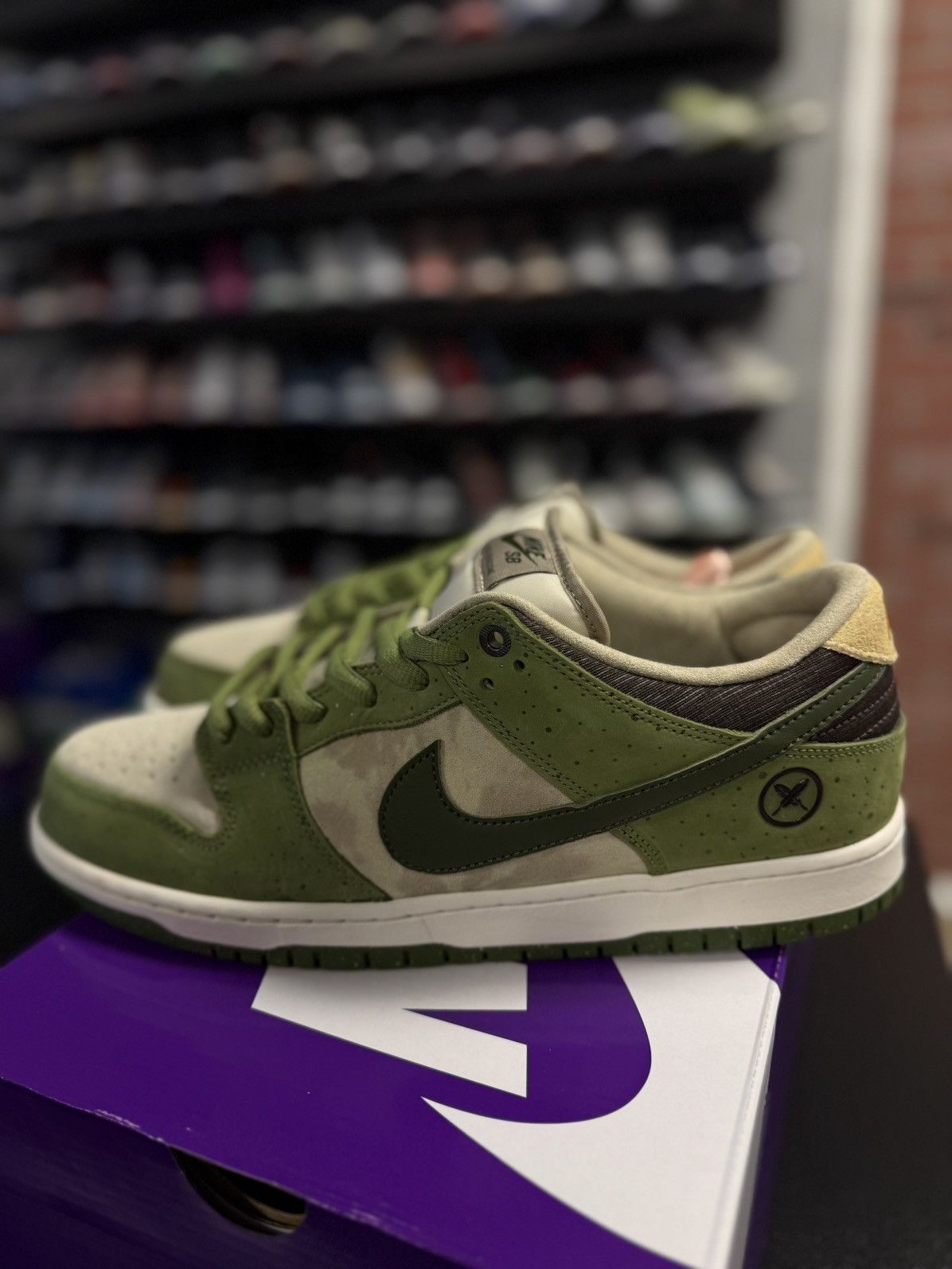 Nike Nike Dunk Low Yuto Horigome Matcha Size 12 (NEW) Size US 12 / EU 45 - 11 Thumbnail