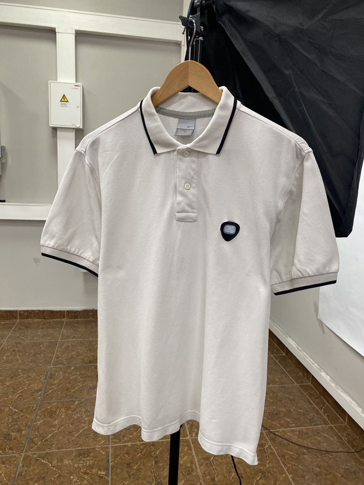Nike × Tiger Woods Vintage 90s Nike Golf Polo T-Shirt Rare Retro Hype Y2K Size US M / EU 48-50 / 2 - 1 Thumbnail