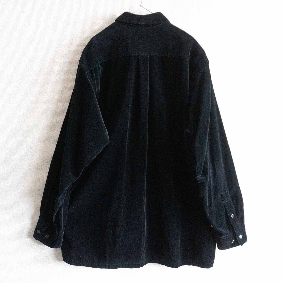 Yohji Yamamoto Y's for men oversilhouette velor shirt Size US M / EU 48-50 / 2 - 3 Thumbnail