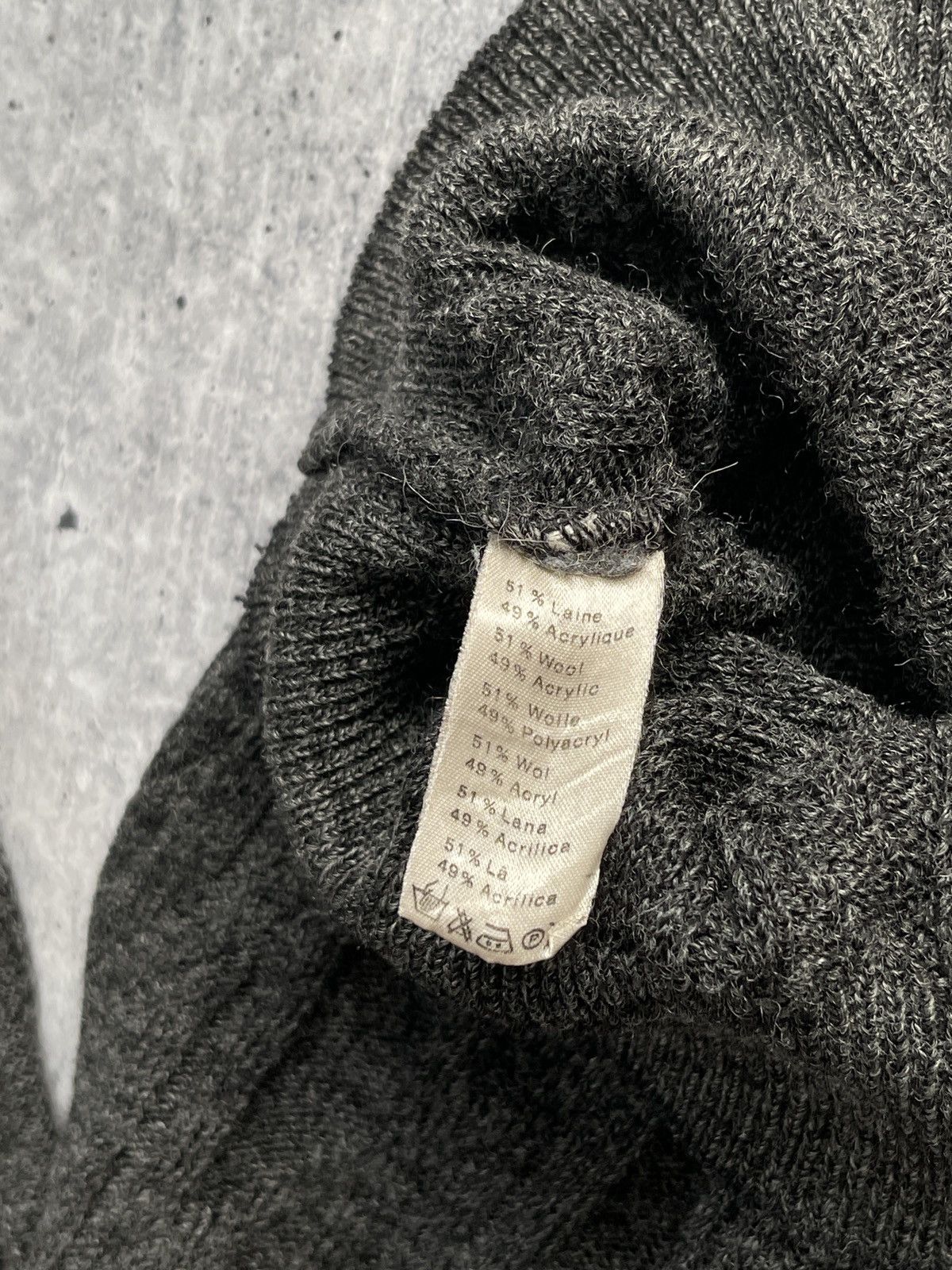 Lacoste × Vintage Lacoste Vintage 90s Grey Sweater Size XL-XXL Made In France Size US XL / EU 56 / 4 - 11 Thumbnail