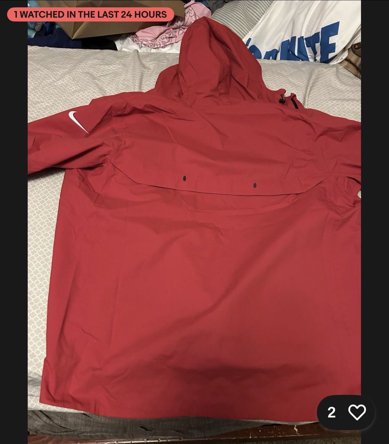 Nike Nike NFL Shield Football On-Field Team Issue Rain Jacket M Size US M / EU 48-50 / 2 - 7 Thumbnail