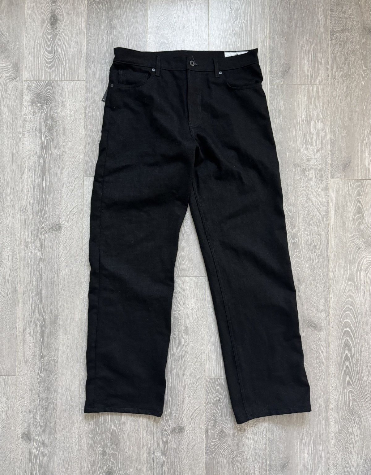 K-Two Studios 18oz Heavy Denim Bootcut jet black - NEED TRADE