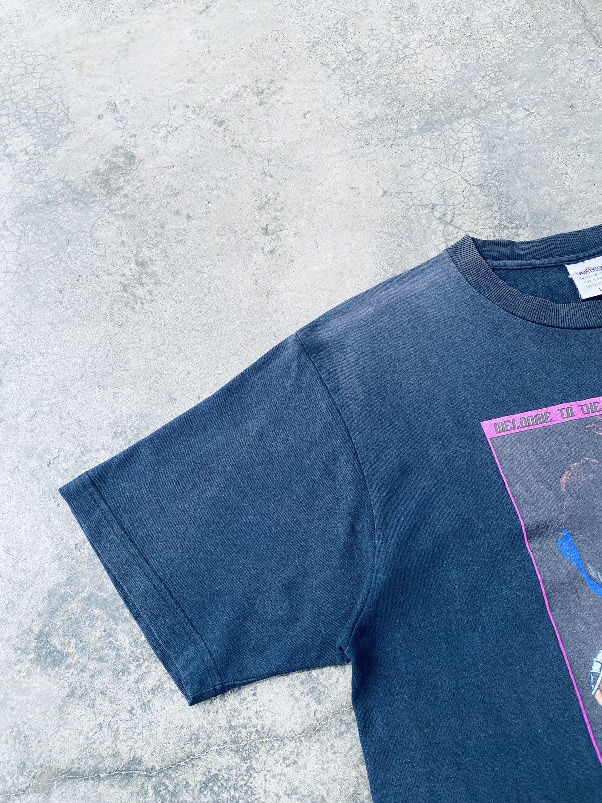 Band Tees Vintage Anime Game Heavy Metal Geomatrix Distressed Tees Size US L / EU 52-54 / 3 - 11 Thumbnail
