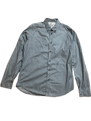 Diesel Vintage Diesel Slim Fit Y2K Logo Button Up Shirt Size XL Size US XL / EU 56 / 4 - 1 Thumbnail
