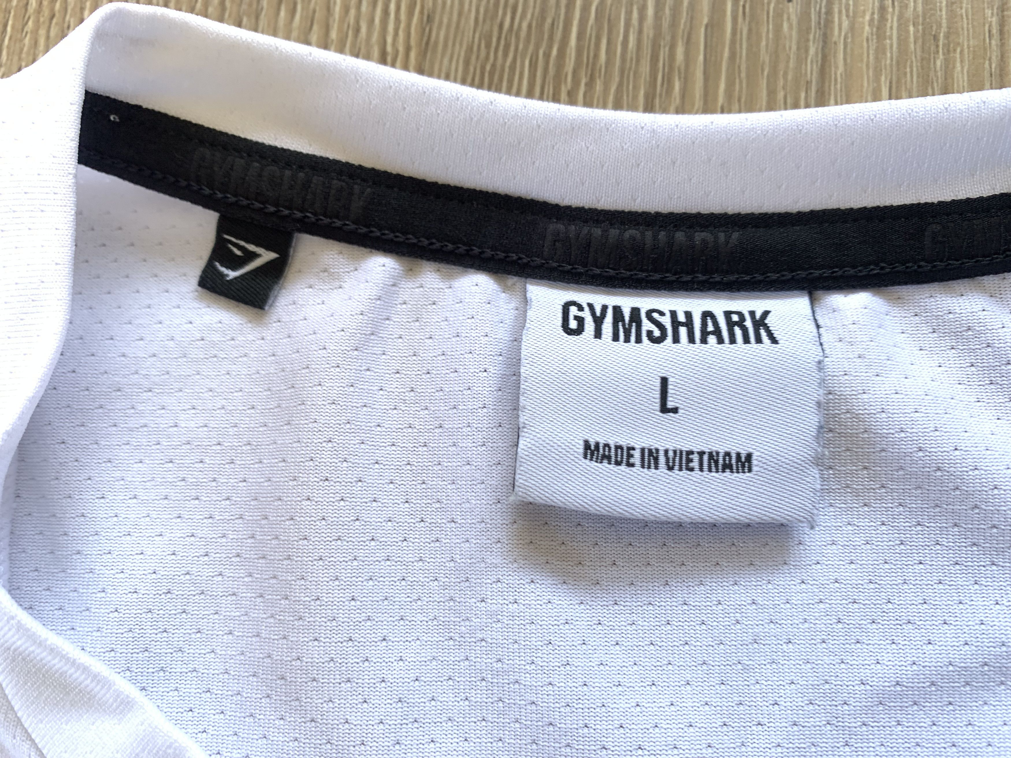 Gymshark Gymshark White Training T Shirt Size US L / EU 52-54 / 3 - 5 Thumbnail