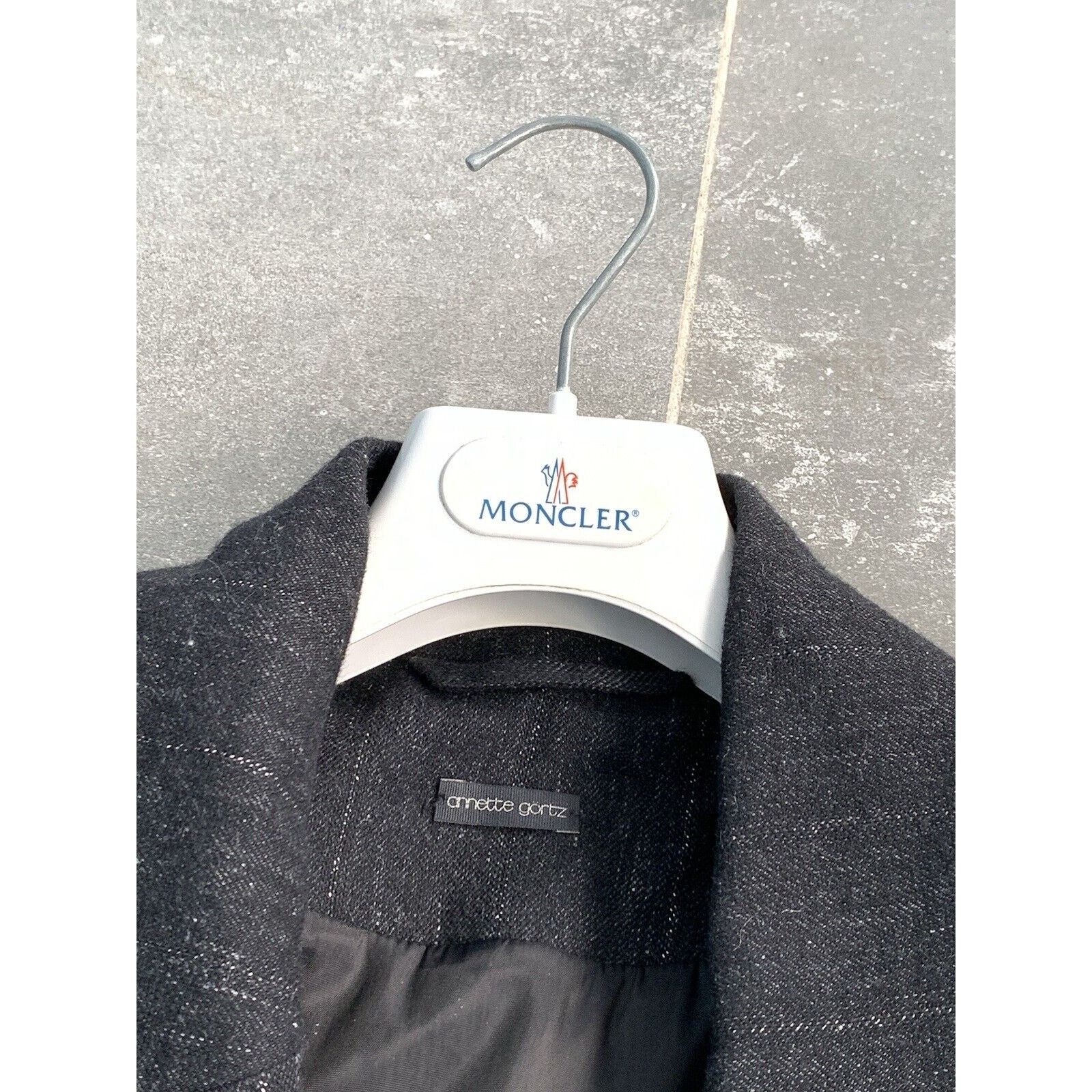Annette Gortz × Designer Women's ANNETTE GORTZ LINEN Trench Coat Jacket EU 38 UK 10 Size M / US 6-8 / IT 42-44 - 10 Thumbnail