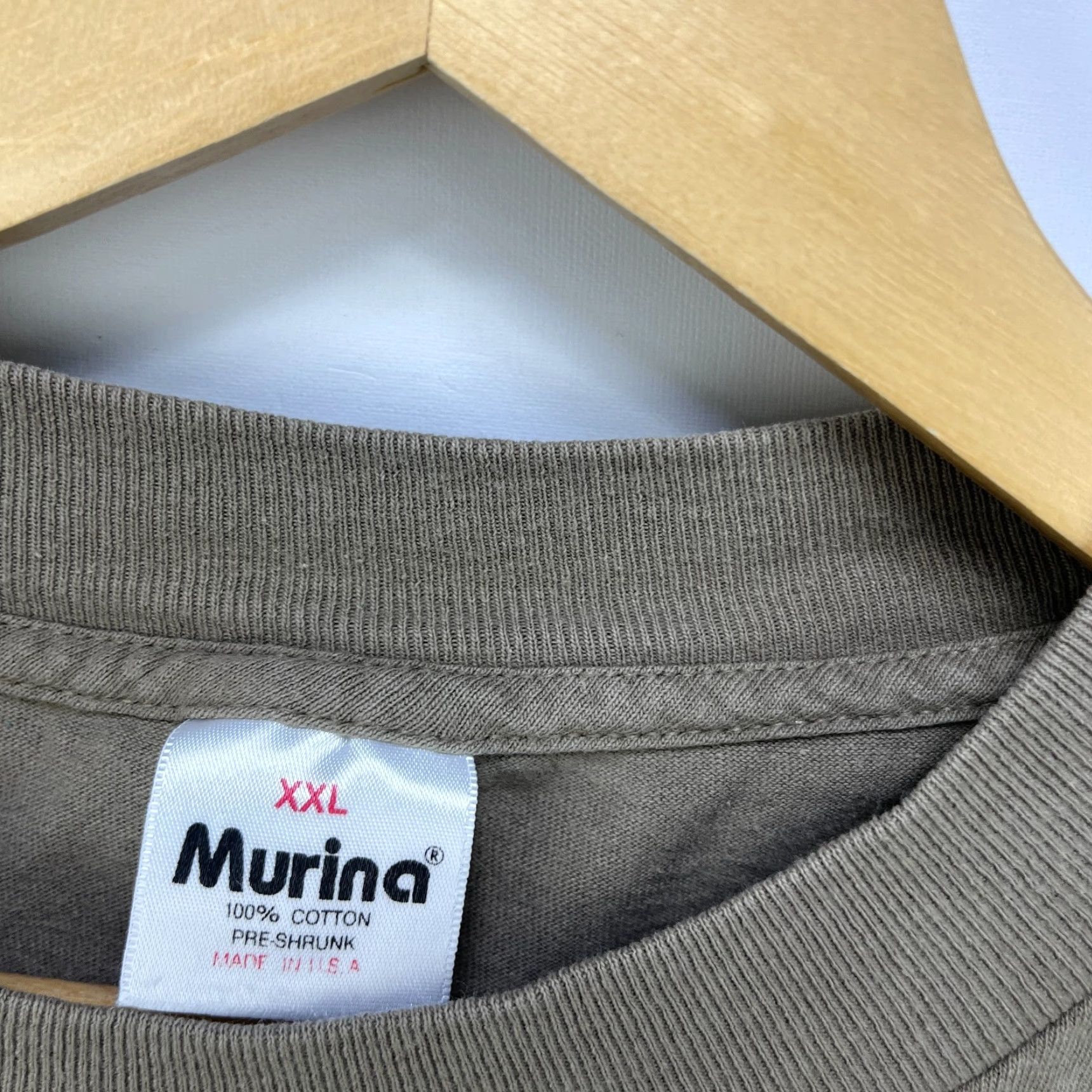 Vintage VINTAGE 90s Hawaii Surf Custom Boards T-Shirt 2XL Murina - Beige Cotton Short Sleeve Crew Neck Men’s T-Shirt Size US XXL / EU 58 / 5 - 5 Thumbnail