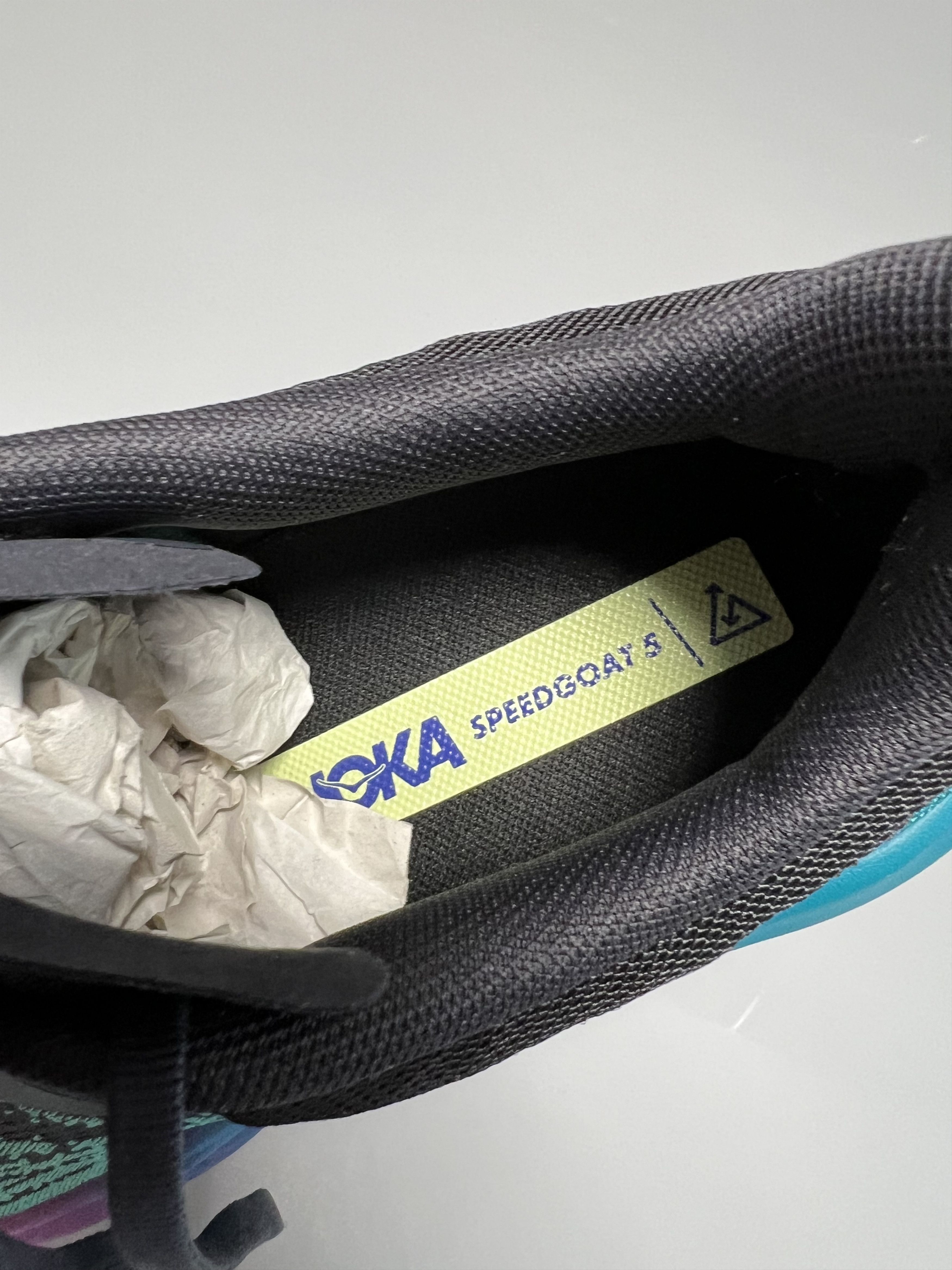 Hoka 9D Hoka One One Speedgoat 5 Trail Running Shoes 1123157-BGKY Size US 9 / EU 42 - 15 Thumbnail