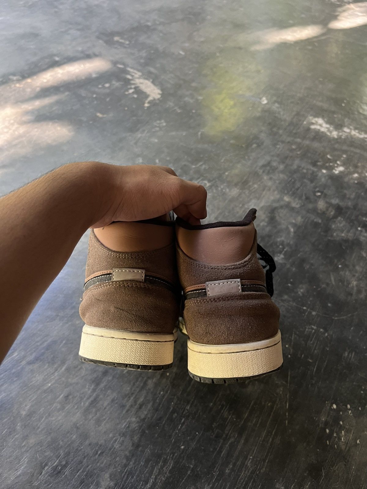 Jordan Brand Nike Air Jordan 1 Mid SE Dark Chocolate Size US 8 / EU 41 - 5 Thumbnail