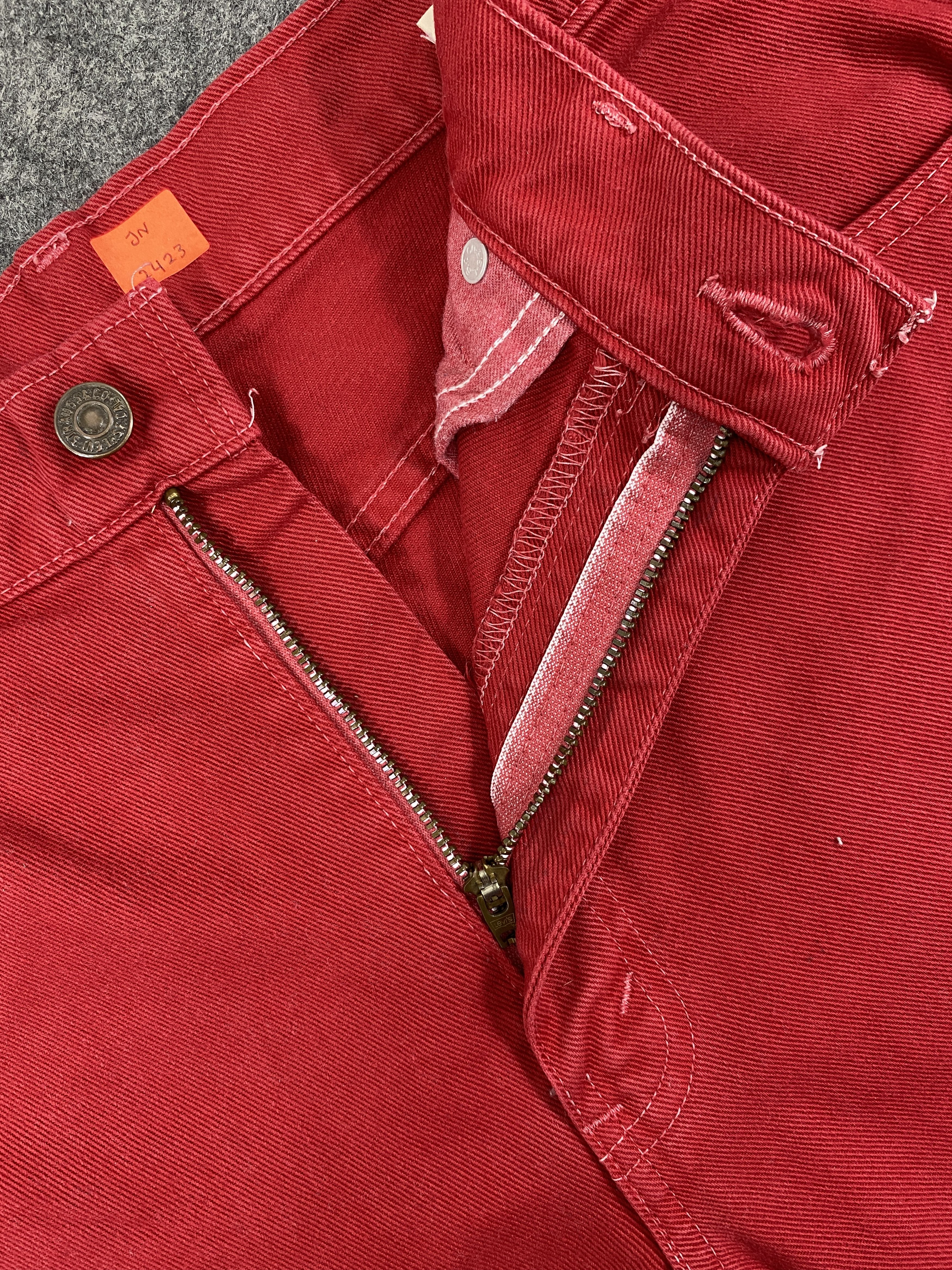 Levi's Red Vintage Levi's 517 Flare Bootcut 32x27 Denim -JN2423 Size US 32 / EU 48 - 6 Thumbnail