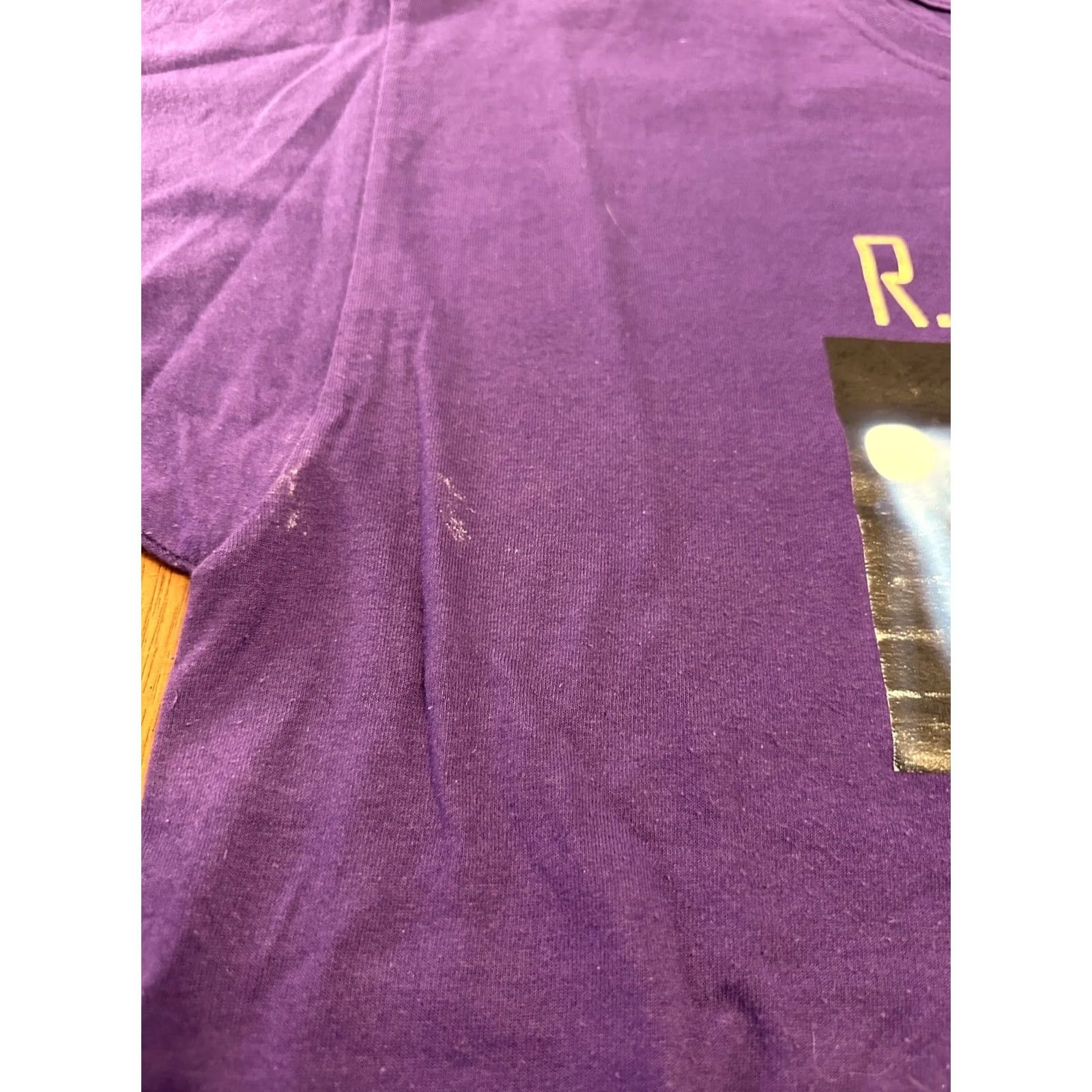 Fruit Of The Loom R. Kelly Tour T-Shirt Live Delta Pro Weight XL Purple Cotton Fruit of the Loom Regular Men Short Sleeve Logo Print Vintage? Size US XL / EU 56 / 4 - 5 Thumbnail