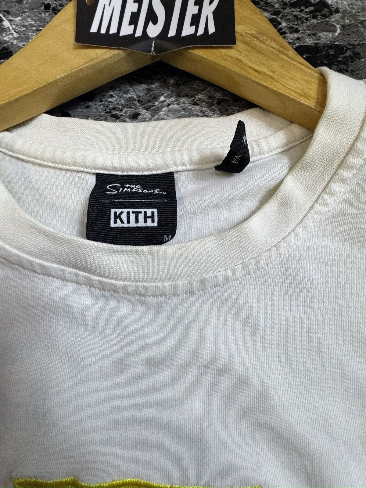 Kith × The Simpsons Kith x Simpsons Box Logo Tshirt Size US M / EU 48-50 / 2 - 6 Thumbnail