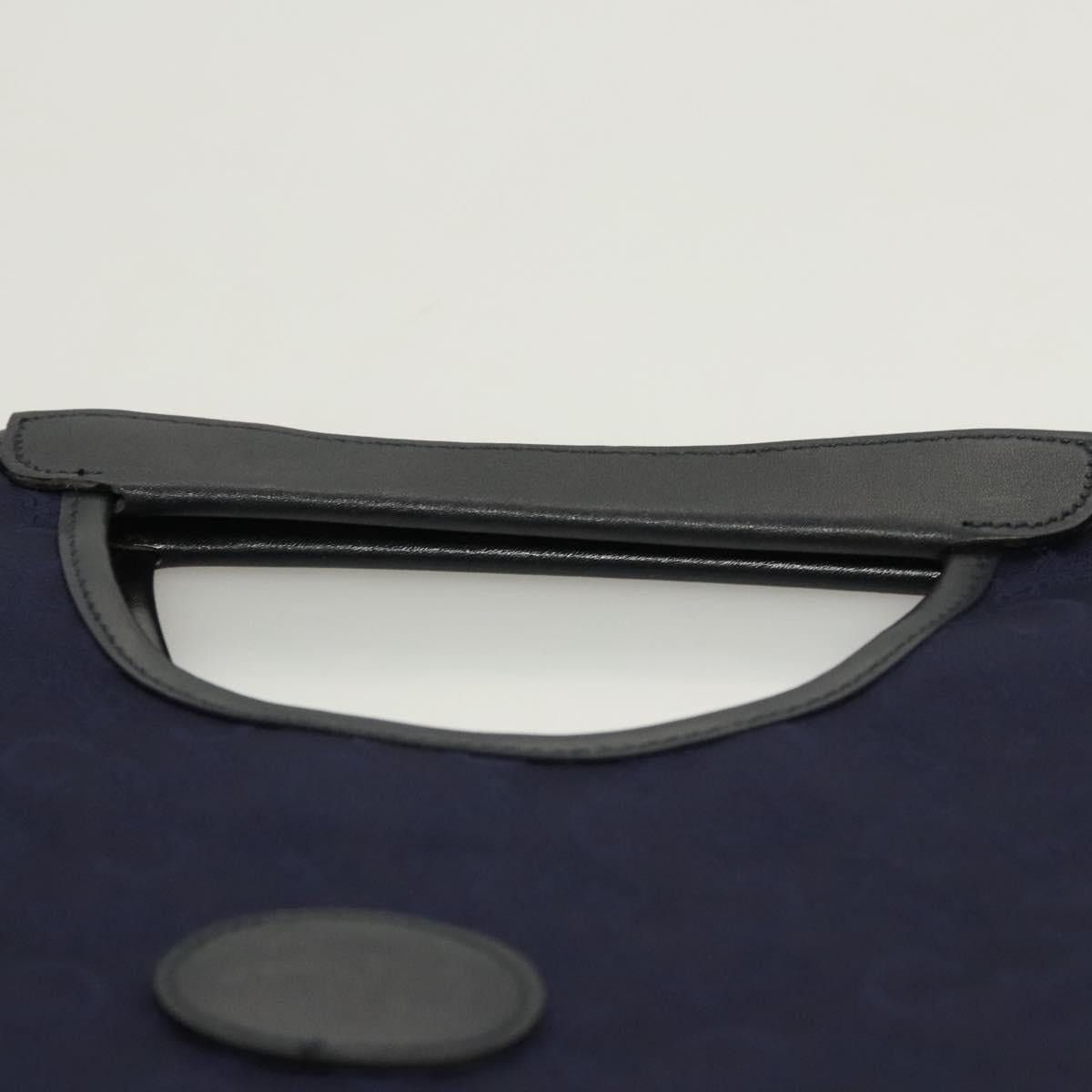 Celine CELINE C Sulky Hand Bag Canvas Navy Size ONE SIZE - 8 Thumbnail