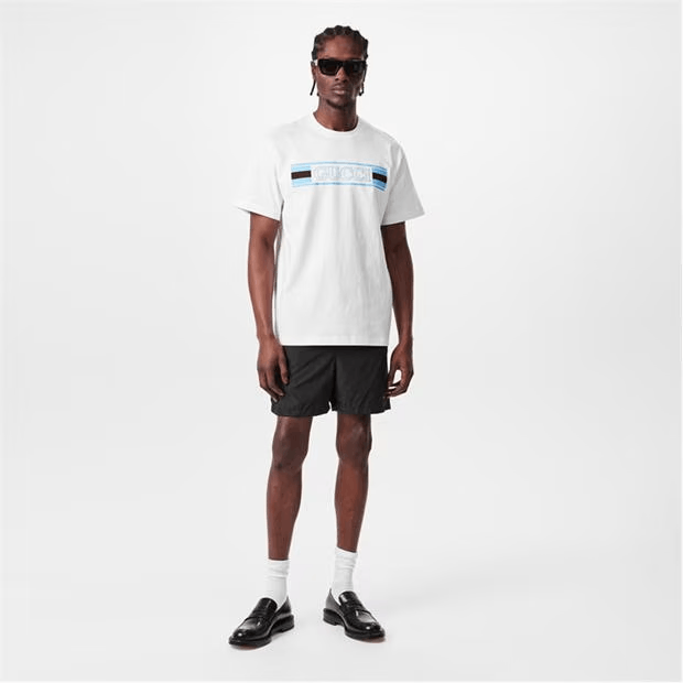 Gucci Web Box Logo T-Shirt Size US L / EU 52-54 / 3 - 6 Thumbnail