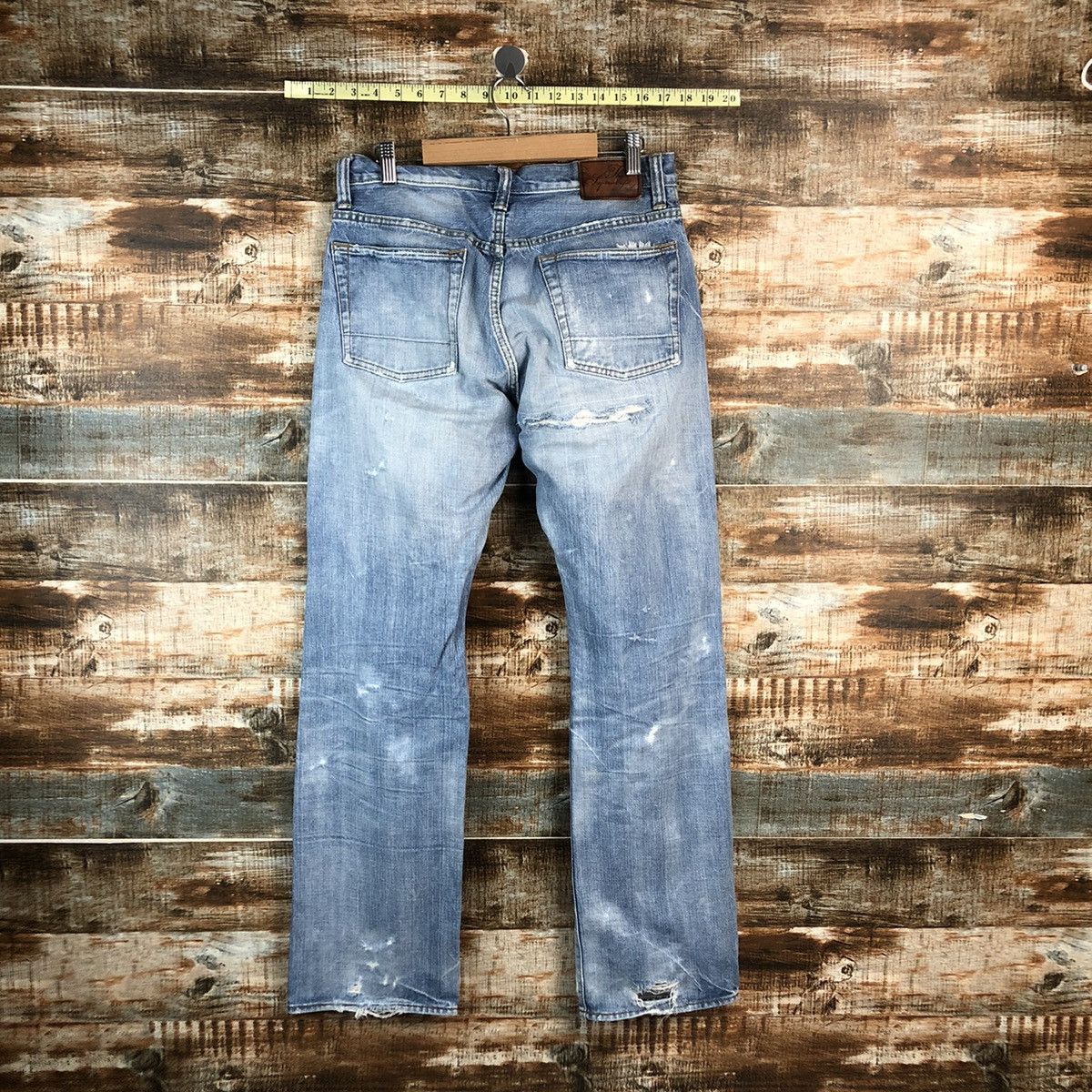 The Superior Labor DL The Superior Labor selvedge Distressed Denim Pants #A2445 Size US 32 / EU 48 - 16 Thumbnail