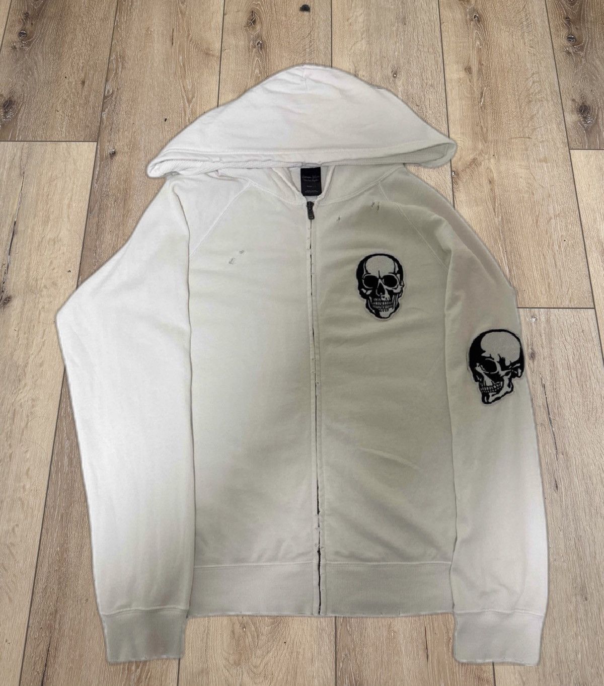 Number (N)ine Number Nine SS04 Skull Zip Hoodie | Grailed