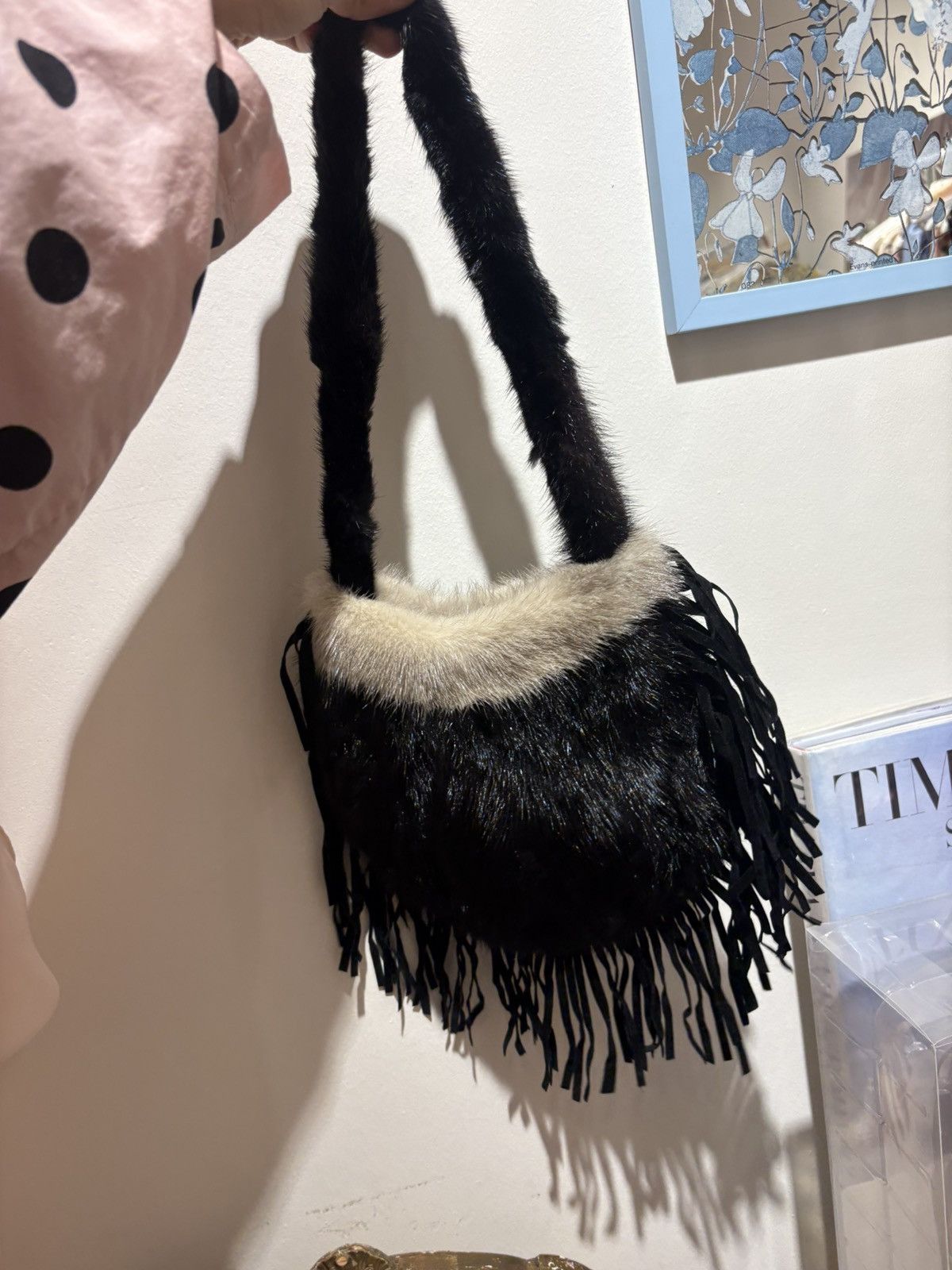 Vintage fur bag Size ONE SIZE - 10 Thumbnail