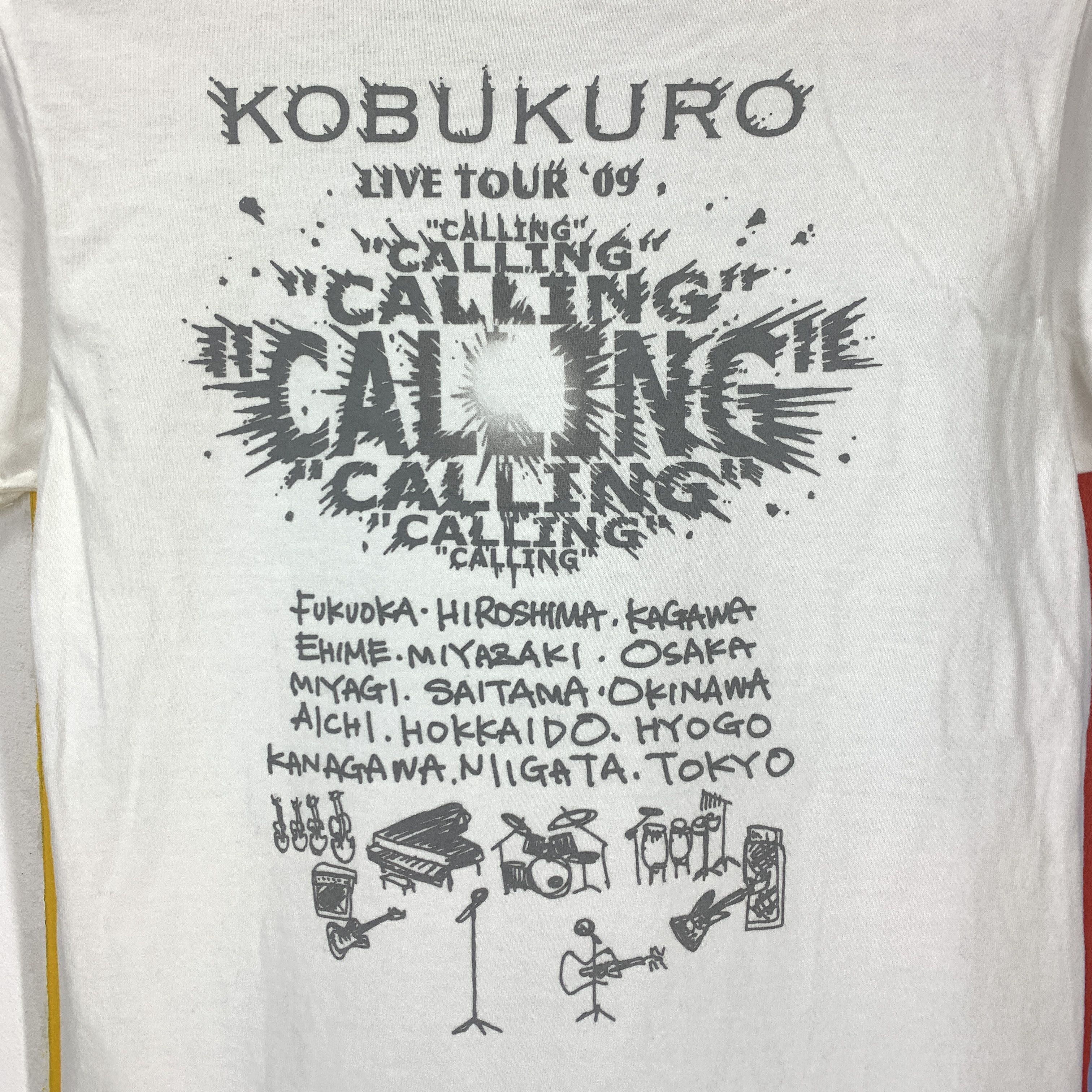 Band Tees KOBUKURO LIVE TOUR 09 Japan Band T Shirt #1793/07 Size US S / EU 44-46 / 1 - 2 Thumbnail