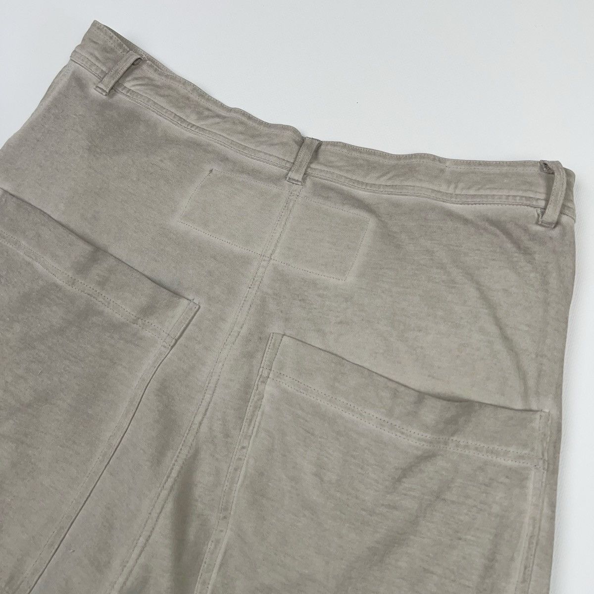 Rundholz Rundholz Stone Washed Grey Trousers Crotch Pants Wide Drop Size 26" / US 2 / IT 38 - 19 Thumbnail