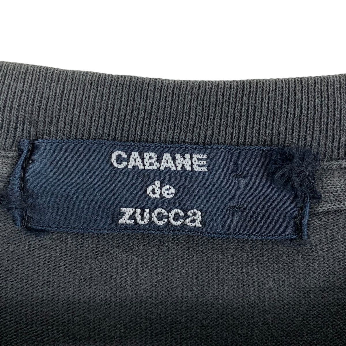 CABANE de ZUCCa × Vintage Vintage CABANE DE ZUCCA Japanese Brand Casual Hambug T-Shirt Size US M / EU 48-50 / 2 - 6 Thumbnail
