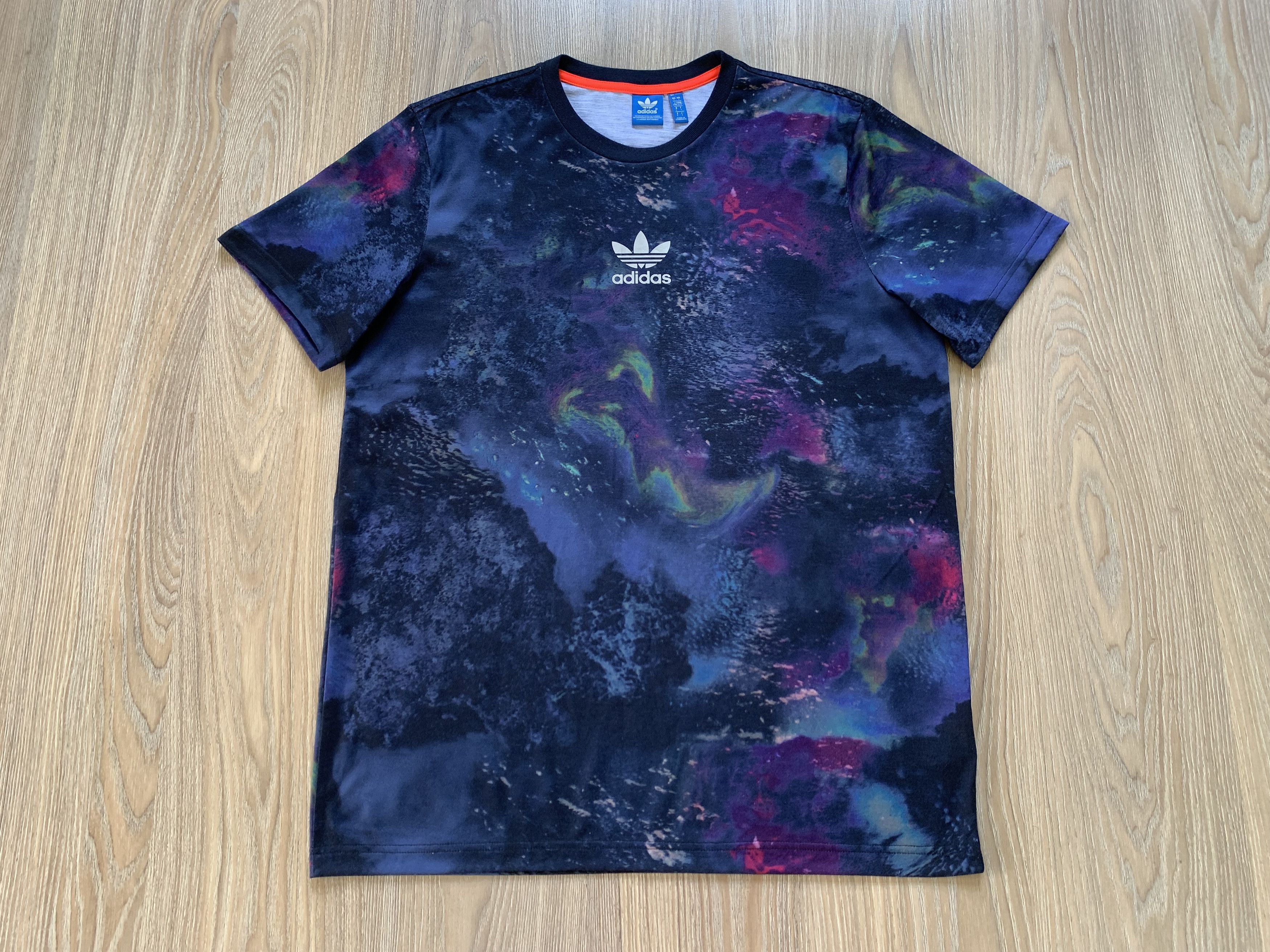 Adidas Adidas Originals Centr Logo Multicolour T-Shirt Size US L / EU 52-54 / 3 - 3 Thumbnail