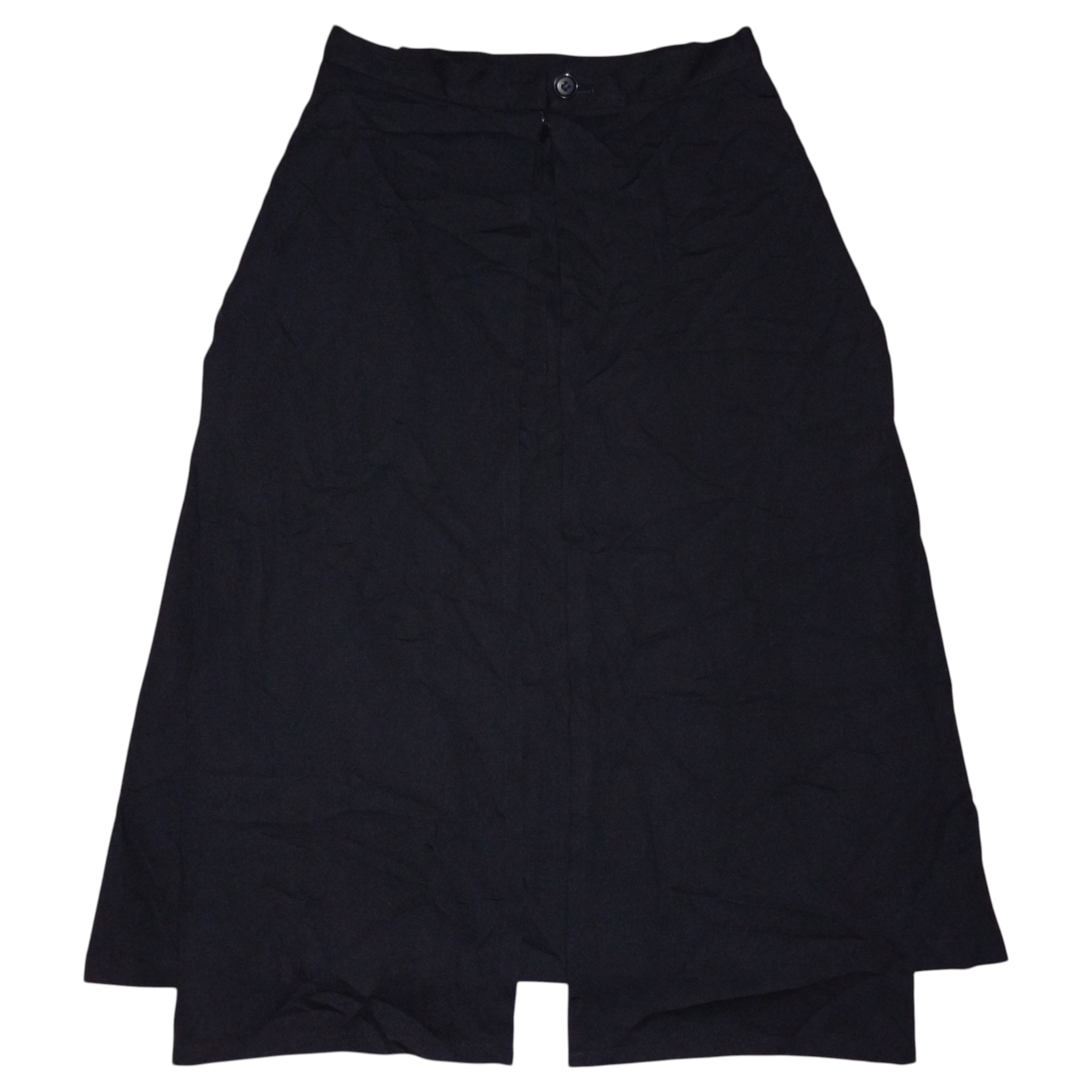 Y's Y's Yohji Yamamoto Vintage Nice Design Black Skirts Size 26" / US 2 / IT 38 - 1 Thumbnail