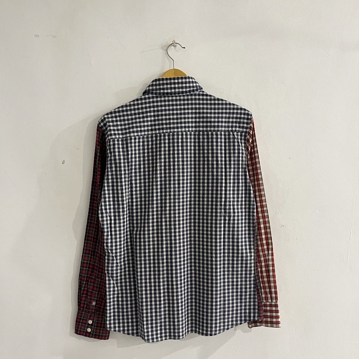 Japanese Brand Flame - Colorblock LS Button Up Shirt Size US M / EU 48-50 / 2 - 6 Thumbnail