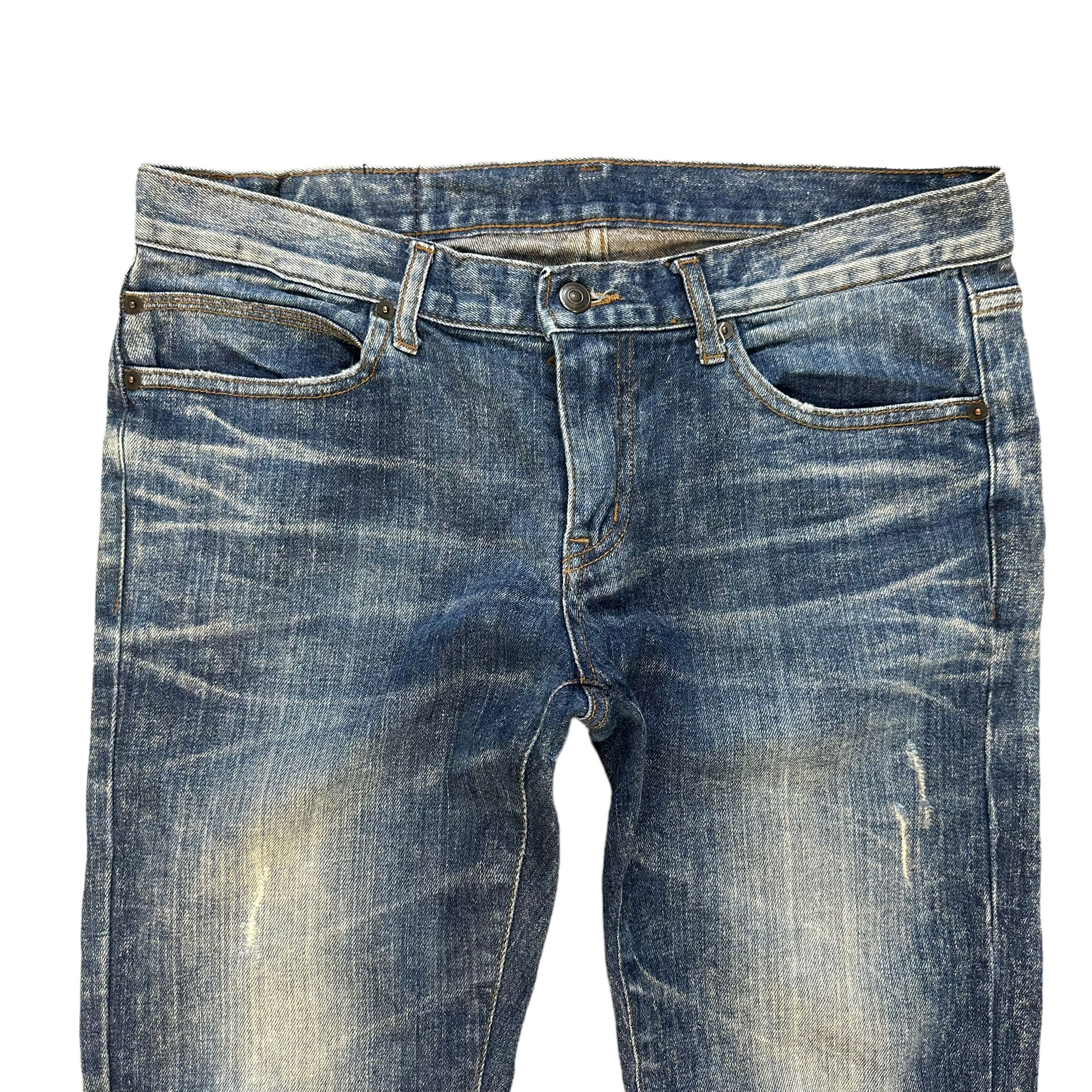 Other THE NUMBER OF DAY COMPANY JEANS DENIM PANT #8515-012 Size 34" / US 12 / IT 48 - 2 Thumbnail