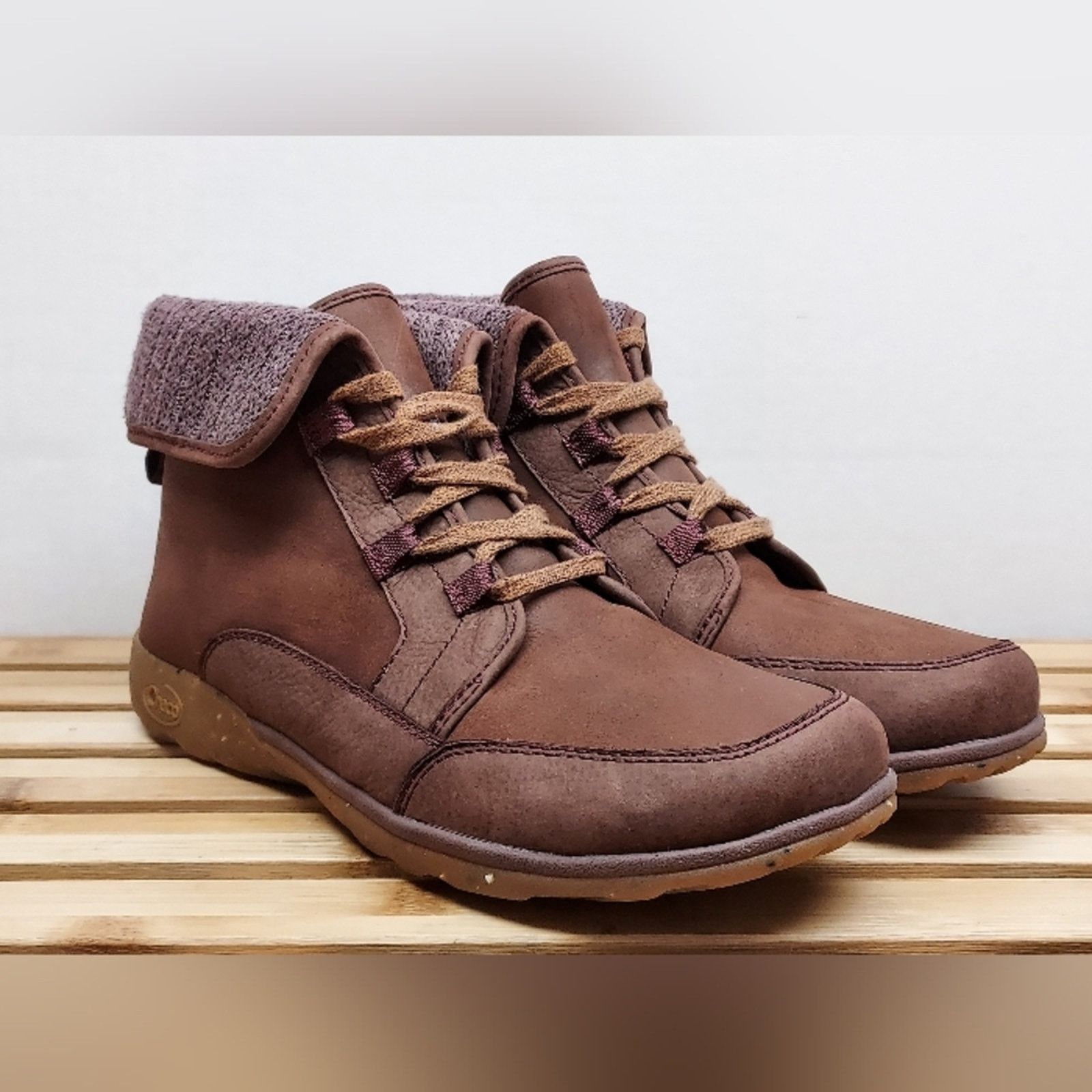 Chaco Chaco Womens Mahogany Leather Barbary Boots Size 11 Size US 11 / IT 41 - 2 Thumbnail