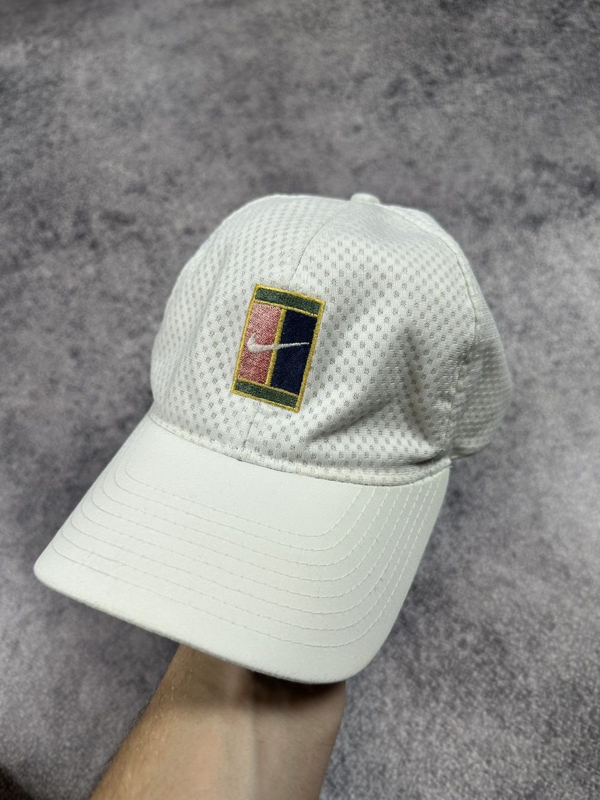 Nike Y2K Vintage Nike Tennis Logo Cap Streetwear Rare Hat USA Size ONE SIZE - 1 Thumbnail