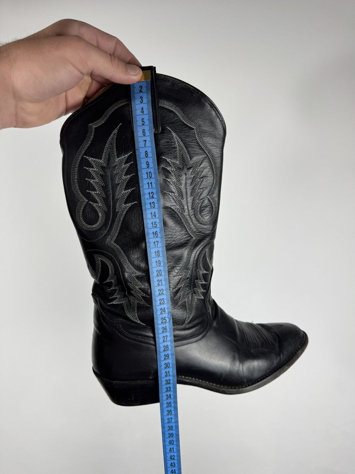 Other Vintage Mexico Cowboy Western Boots Leather Men’s EU 41 US 8 Size US 8 / EU 41 - 14 Thumbnail