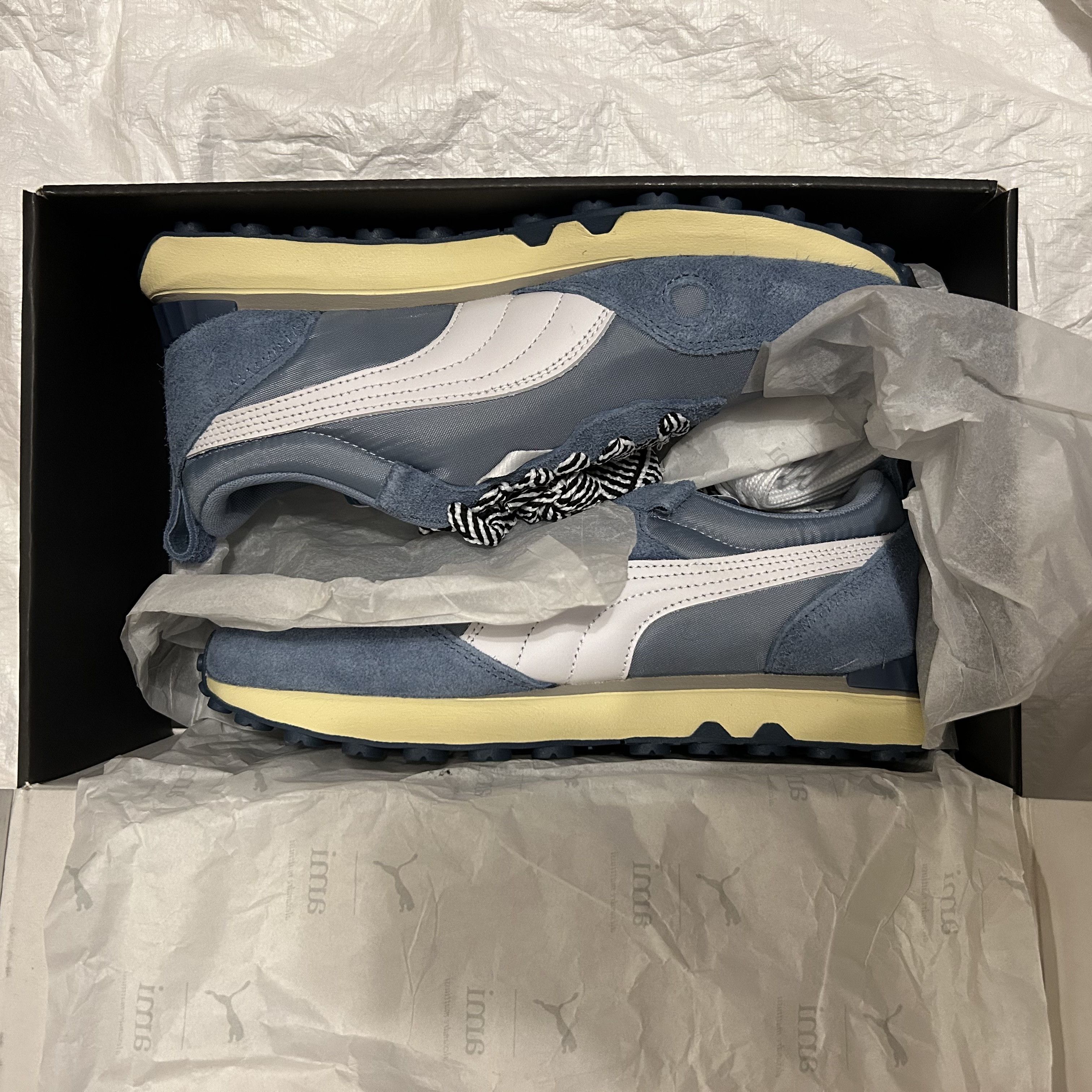 AMI × Puma PUMA x AMI Rider FV Sneakers, Size: 38.5 EU / 6.5 US Size US 6.5 / EU 39-40 - 2 Thumbnail