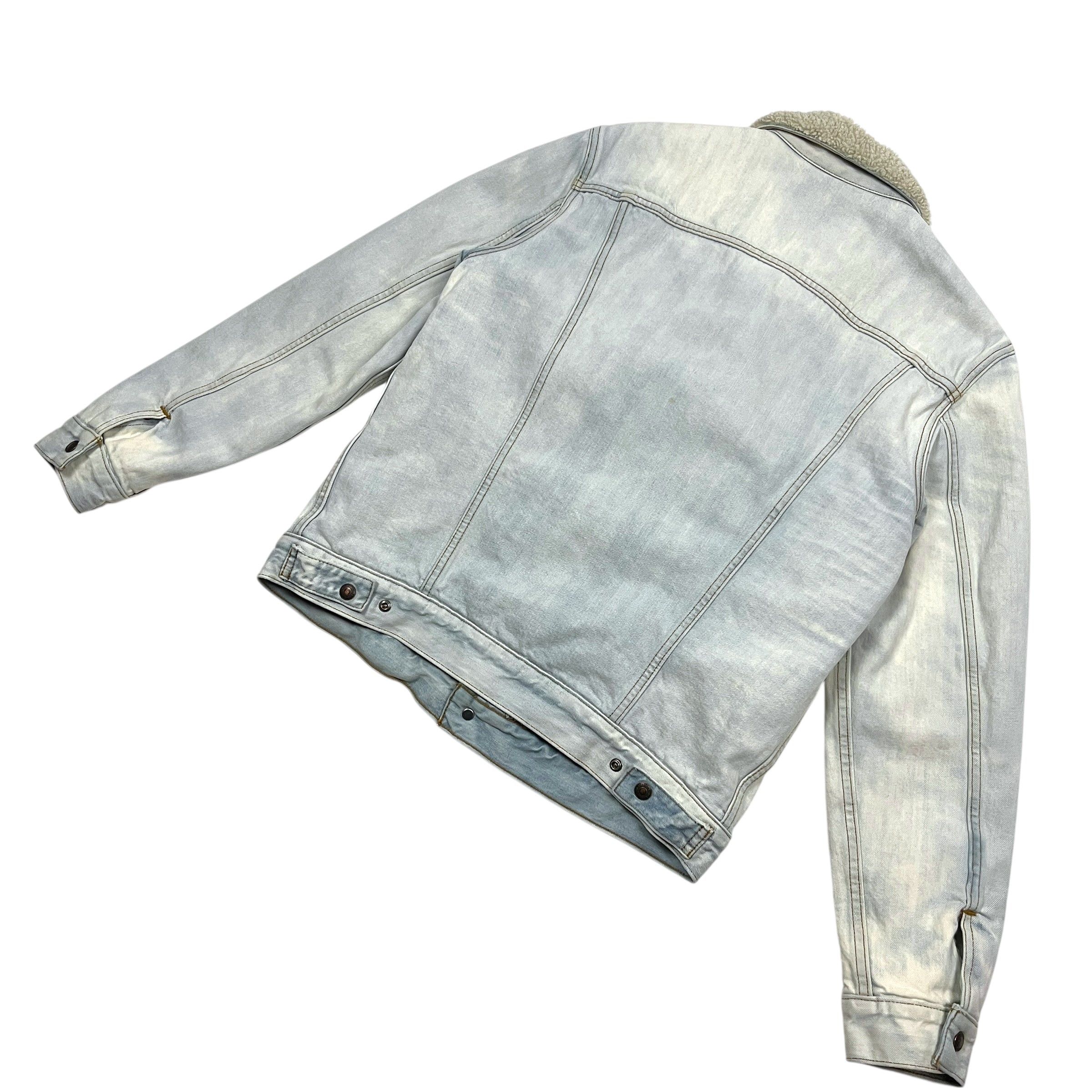 Supreme Supreme x Levi's Life's A B&*$% Sherpa Jean Jacket - Size M Size US M / EU 48-50 / 2 - 6 Thumbnail