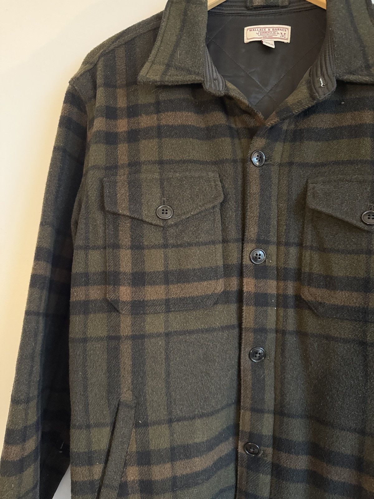 J.Crew J.Crew Wallace & Barnes Plaid Shirt Jacket - Medium Size US M / EU 48-50 / 2 - 3 Thumbnail