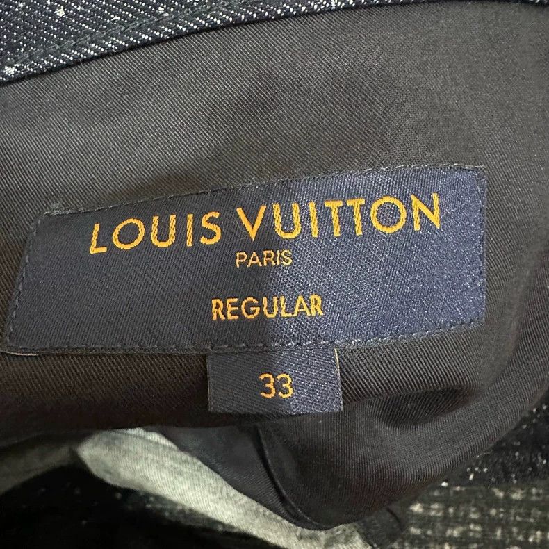 Other Louis Vuitton Dark Blue Sky Jeans Size US 33 - 4 Thumbnail
