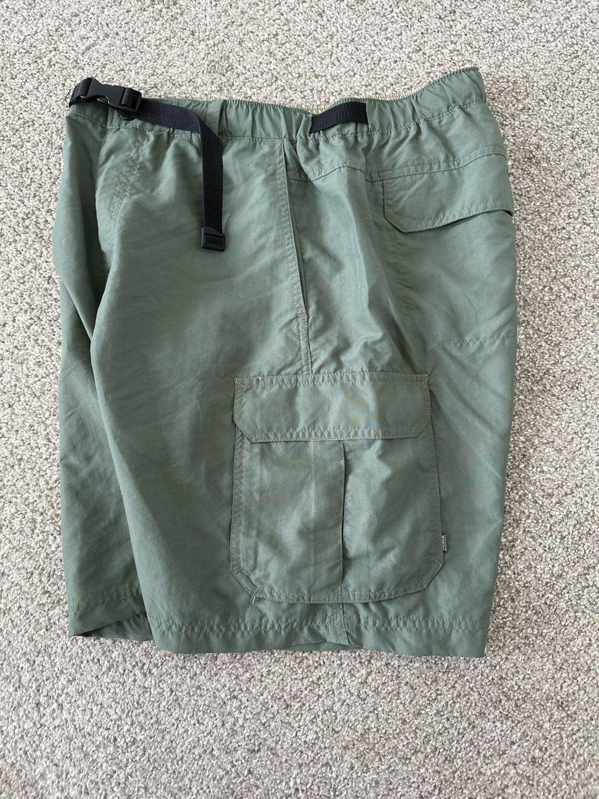 Rei × Vintage Rei Olive Green Nylon Shorts Size US 32 / EU 48 - 4 Thumbnail