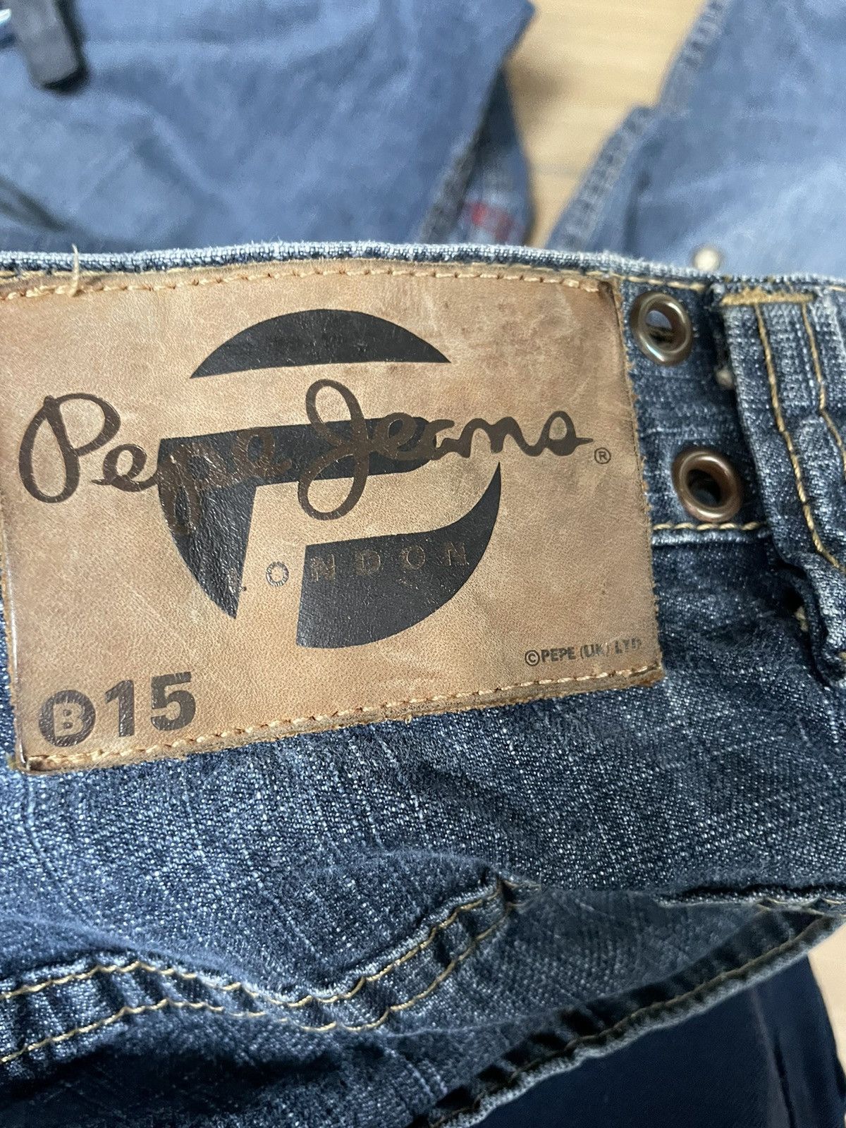 Pelle Pelle Vintage Y2K Pepe Baggy Jeans Size US 36 / EU 52 - 17 Thumbnail