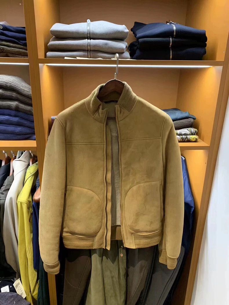 Loro Piana LORO PIANA Skin and hair make a leather coat Size US S / EU 44-46 / 1 - 7 Thumbnail
