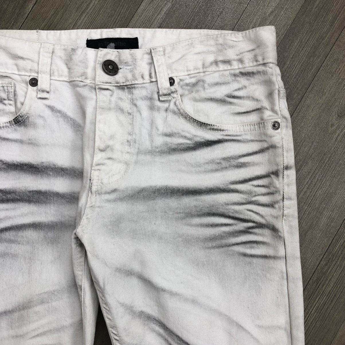 In The Attic In The Attic Wishkers Faded Punk Ifsix Lgb Style Jeans Size US 32 / EU 48 - 4 Thumbnail