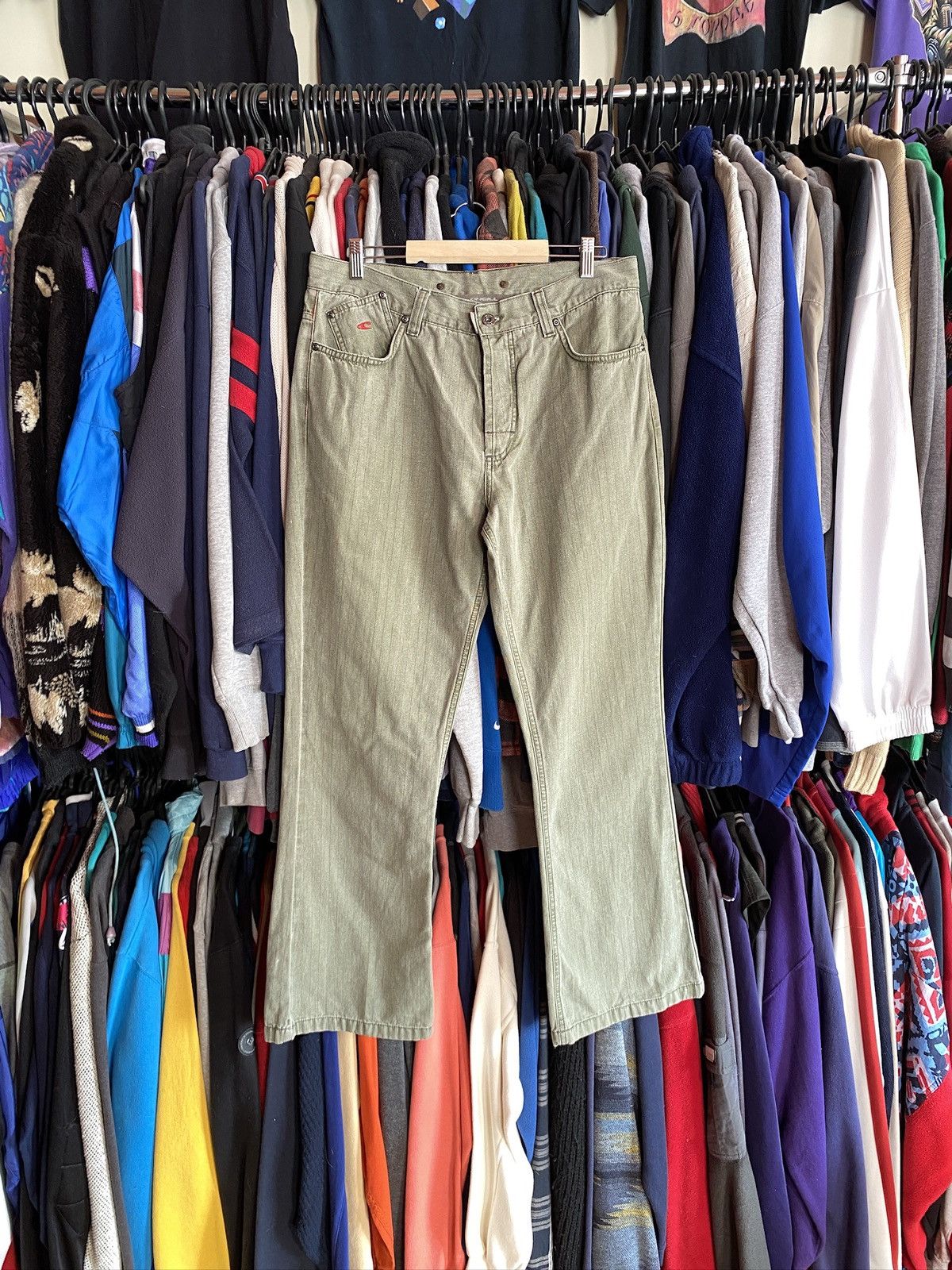 O'Neill VINTAGE ONEILL FLARED DENIM JEANS SURF Y2k Size US 32 / EU 48 - 1 Thumbnail