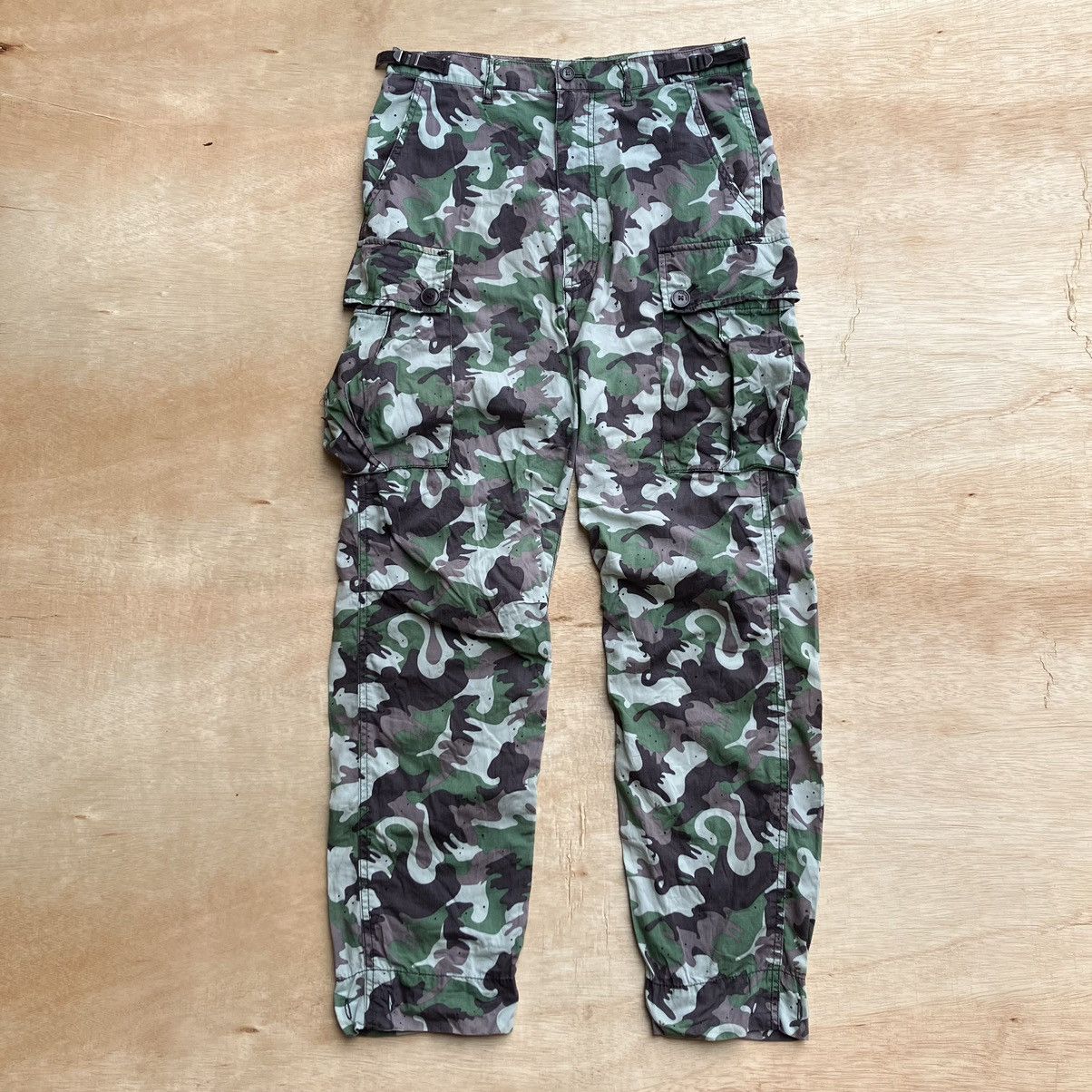 Ne-Net NE-NET CARGO CAMO LONG PANTS Size US 29 - 1 Thumbnail