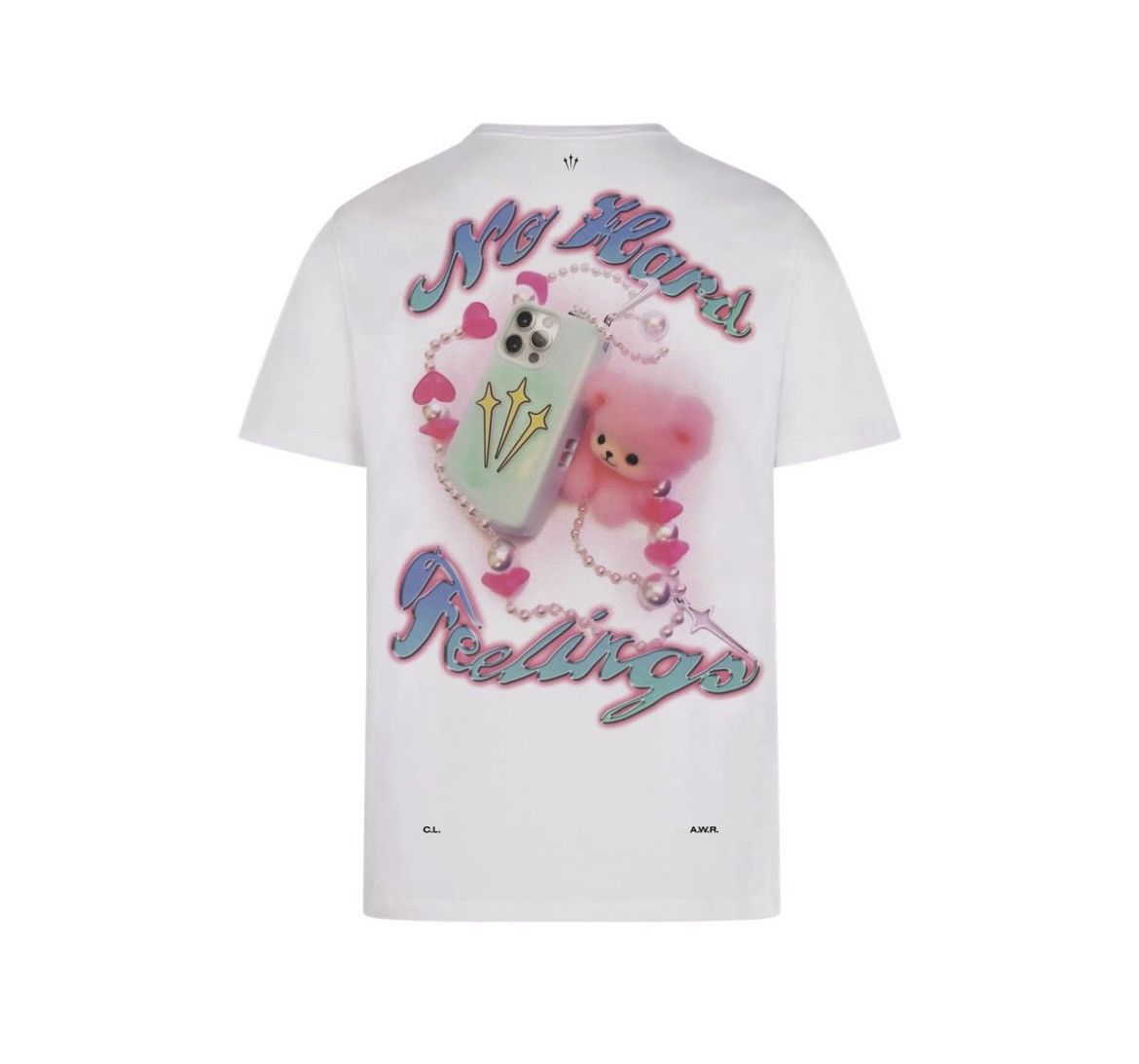 image of Nocta Nike No Hard Feelings Tee in Pink/White, Men's (Size XL)