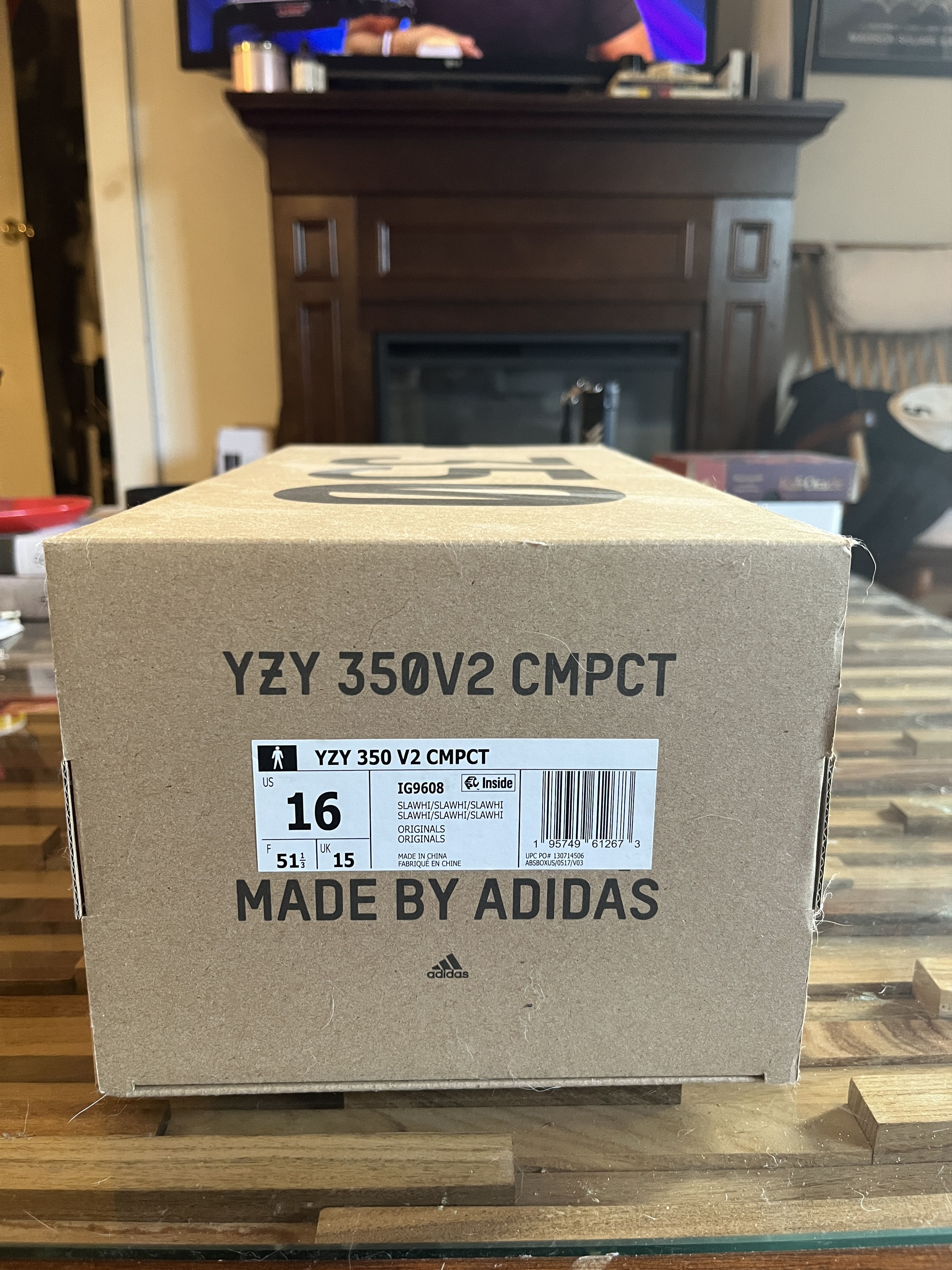 Adidas × Kanye West Yeezy 350 V2 Cmpct (size 16 / Deadstock) Size US 15 / EU 48 - 3 Thumbnail