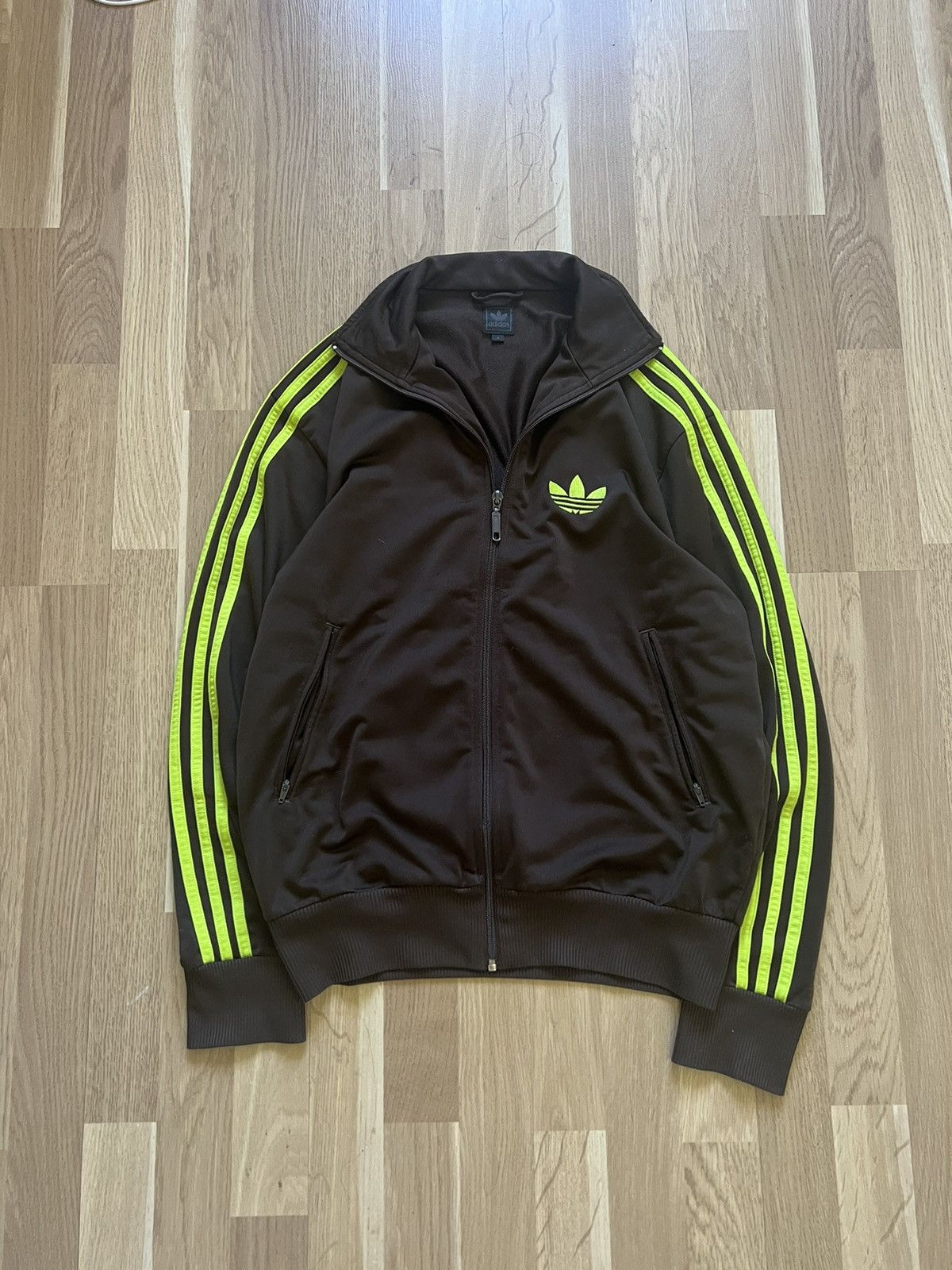 Vintage Adidas vintage brown original firebird track jacket brown 90 Size US M / EU 48-50 / 2 - 1 Thumbnail