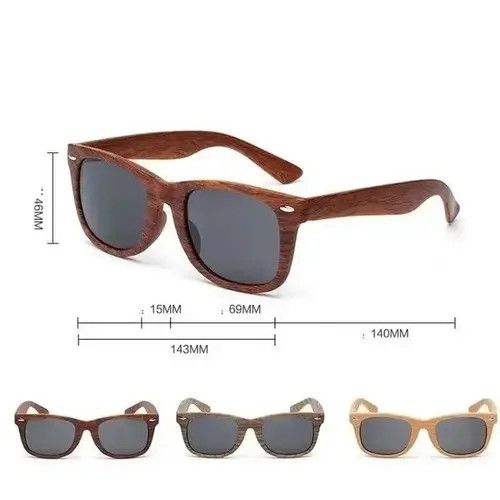 Electric Visual Retro Bamboo Sunglasses Size ONE SIZE - 3 Thumbnail