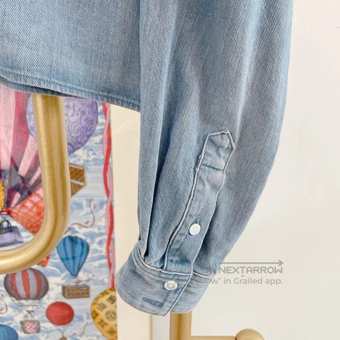 Celine Celine Short Denim Shirt M. Size US M / EU 48-50 / 2 - 5 Thumbnail